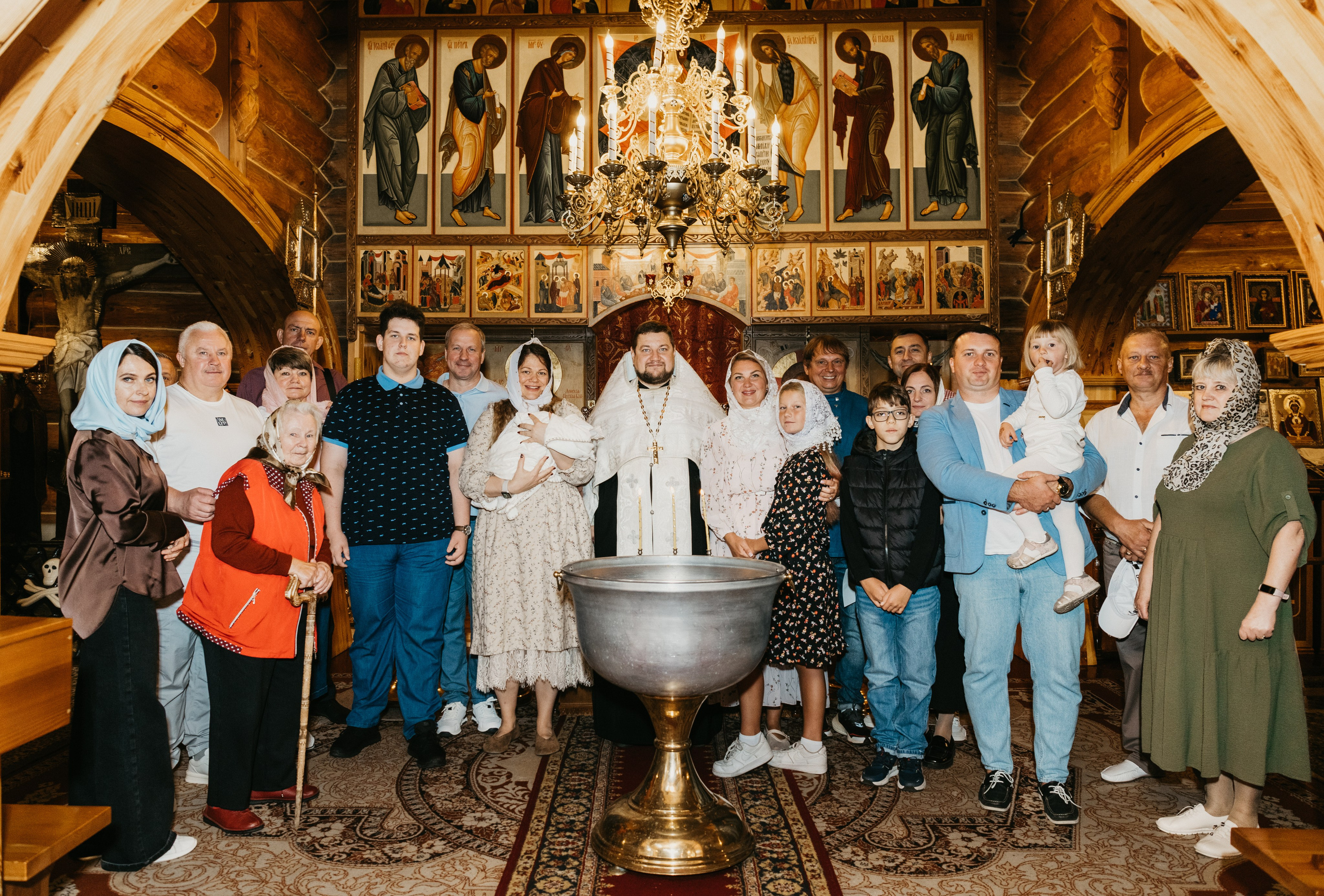 Крещение Елизаветы. Фотограф на выписку из роддома в Москве и МО