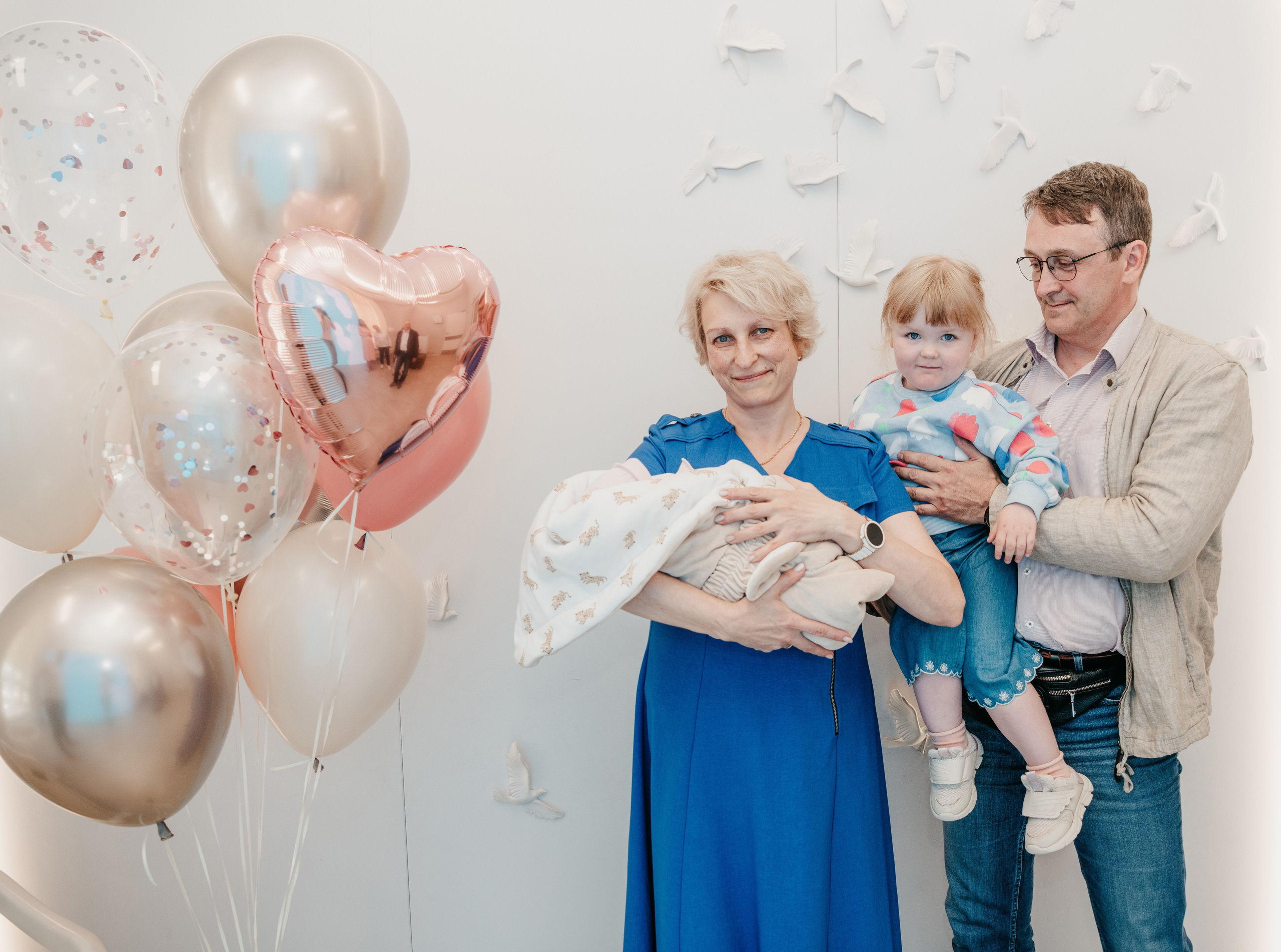 Выписка Виктории. Фотограф на выписку из роддома в Москве и МО