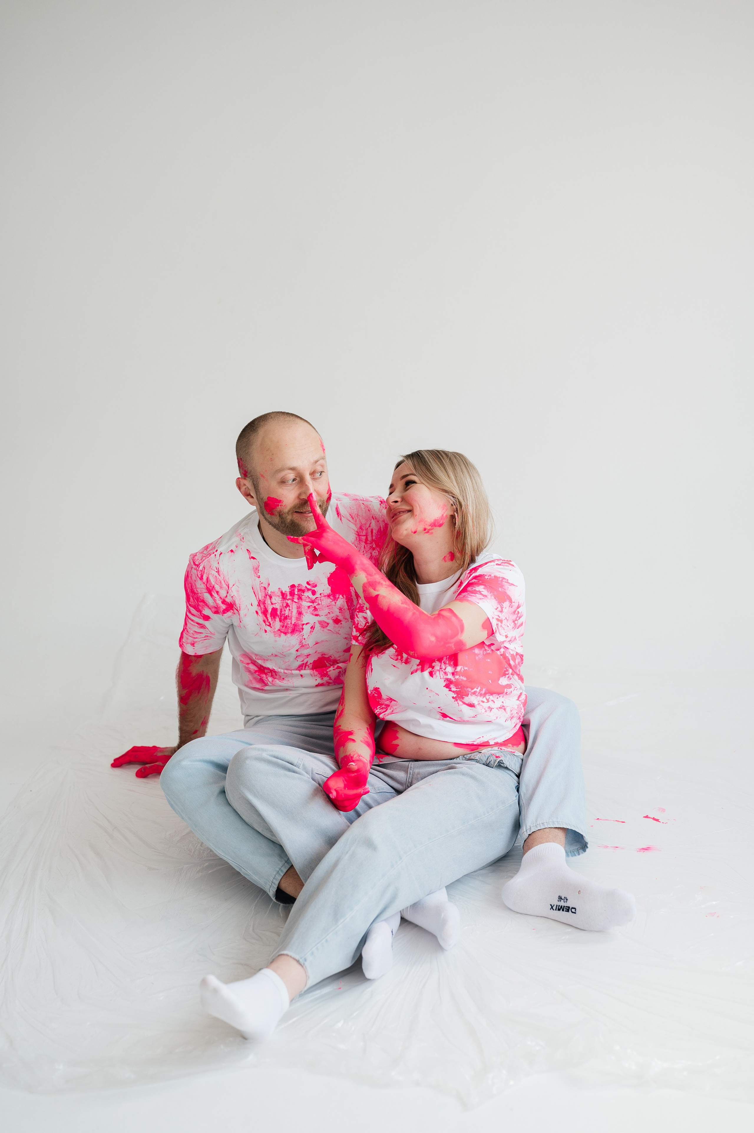 Гендер пати с красками. Свадебный и семейный фотограф в Краснодаре Алина Мельник