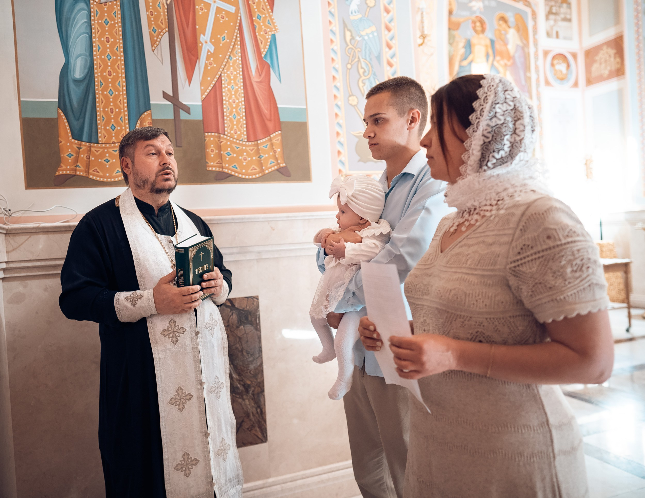 Крещение в Александро-Невском соборе Симферополь. Церковный фотограф Севастополь