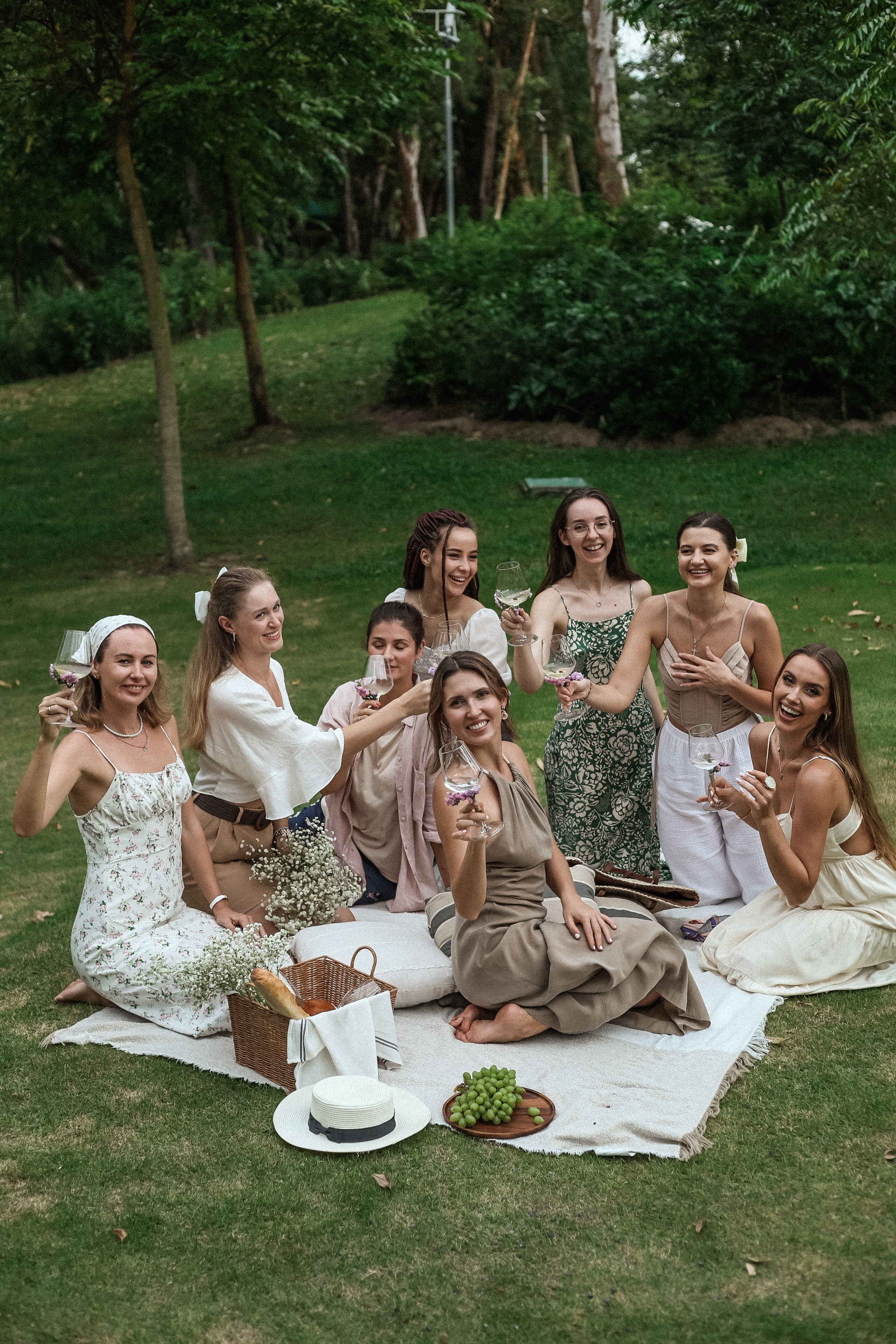 Винный Девичник в стиле Прованс. Фотограф и видеограф Анна Домашенко