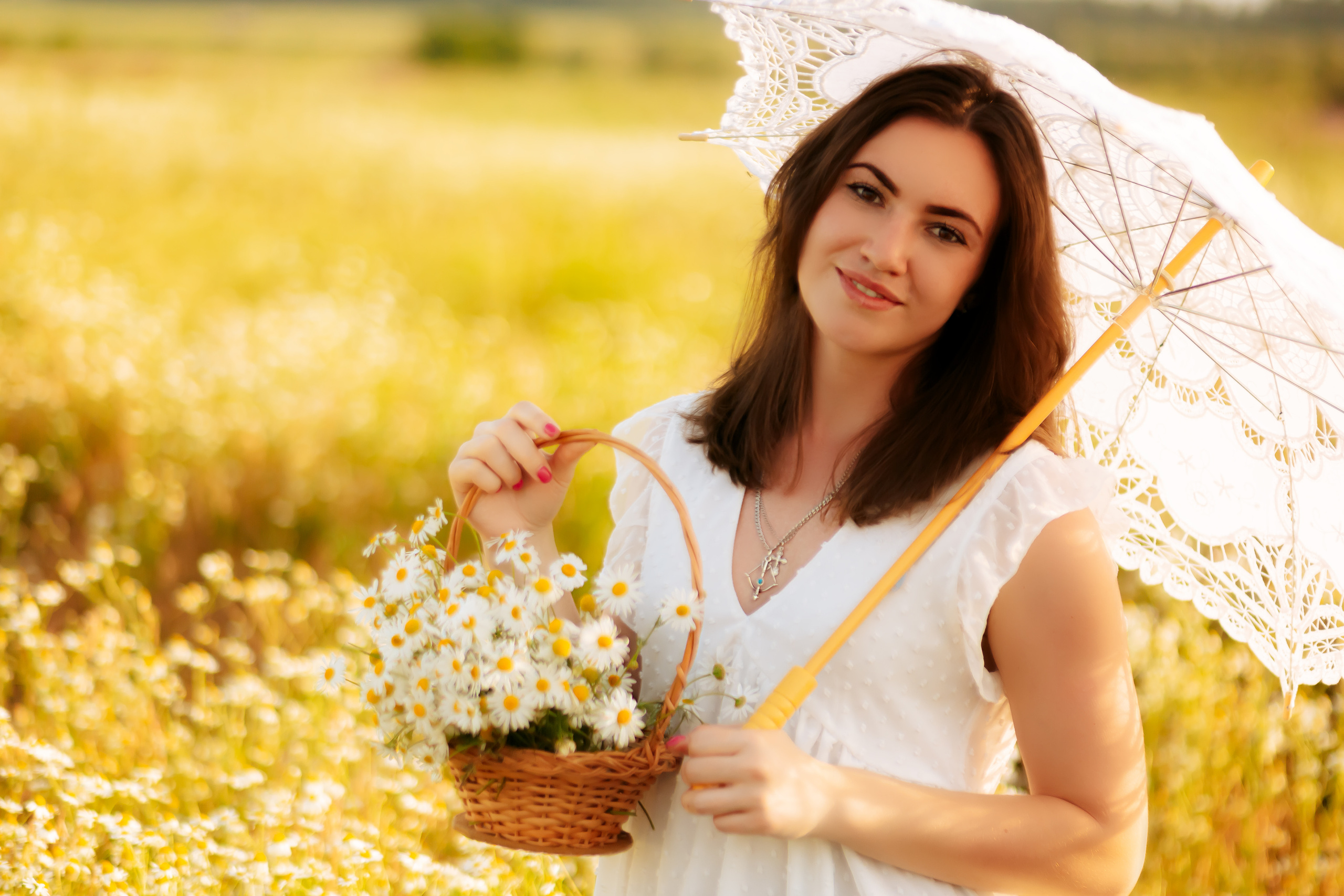 Ромашки. Съемка Таинств Крещения Венчания, детские и семейные съемки в Пензе