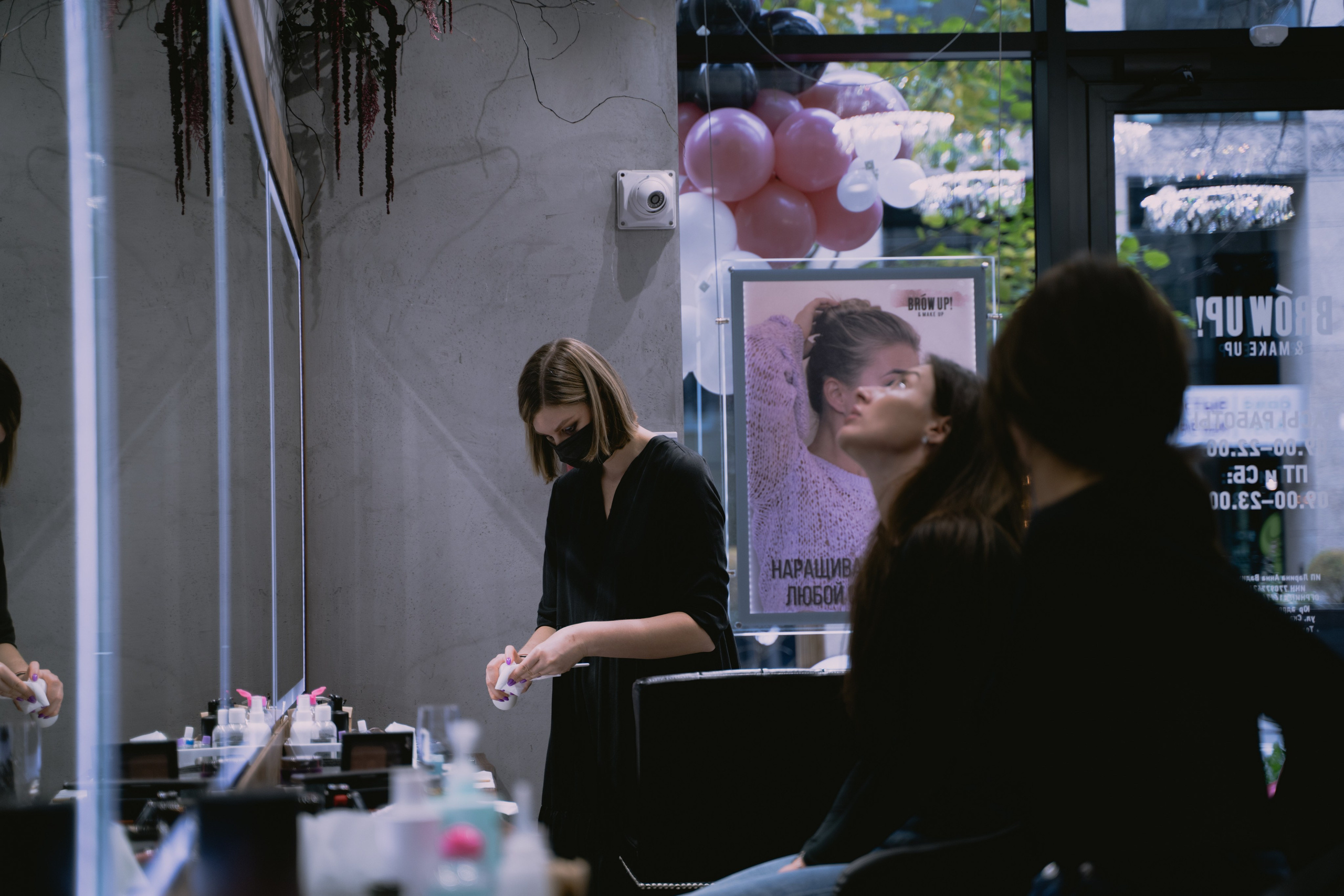 Съемка открытия новой студии Brow Up. Фотограф, оператор, режиссер монтажа в Москве Сюзанна Евсюкова