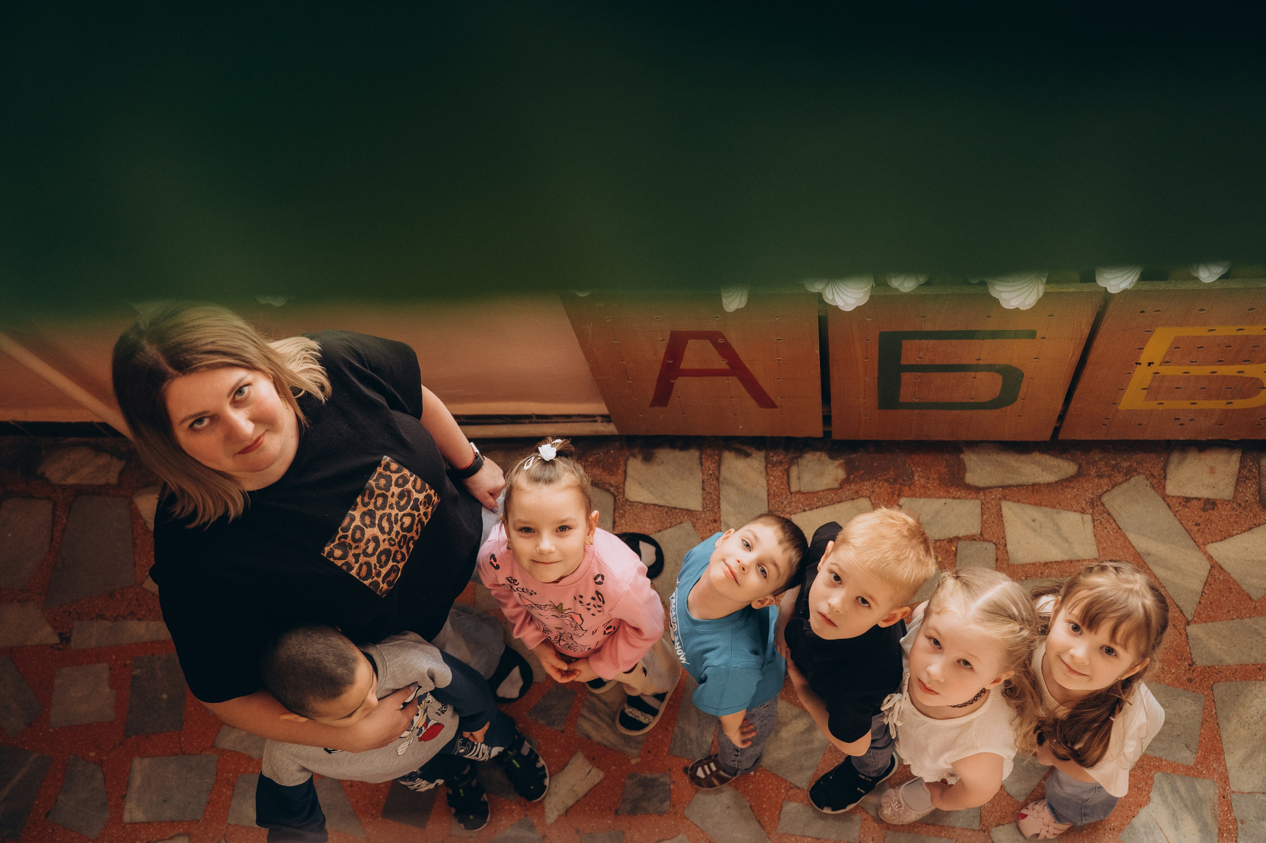 Репортаж в саду. Семейный фотограф • Домашние съемки в Нижнем Новгороде