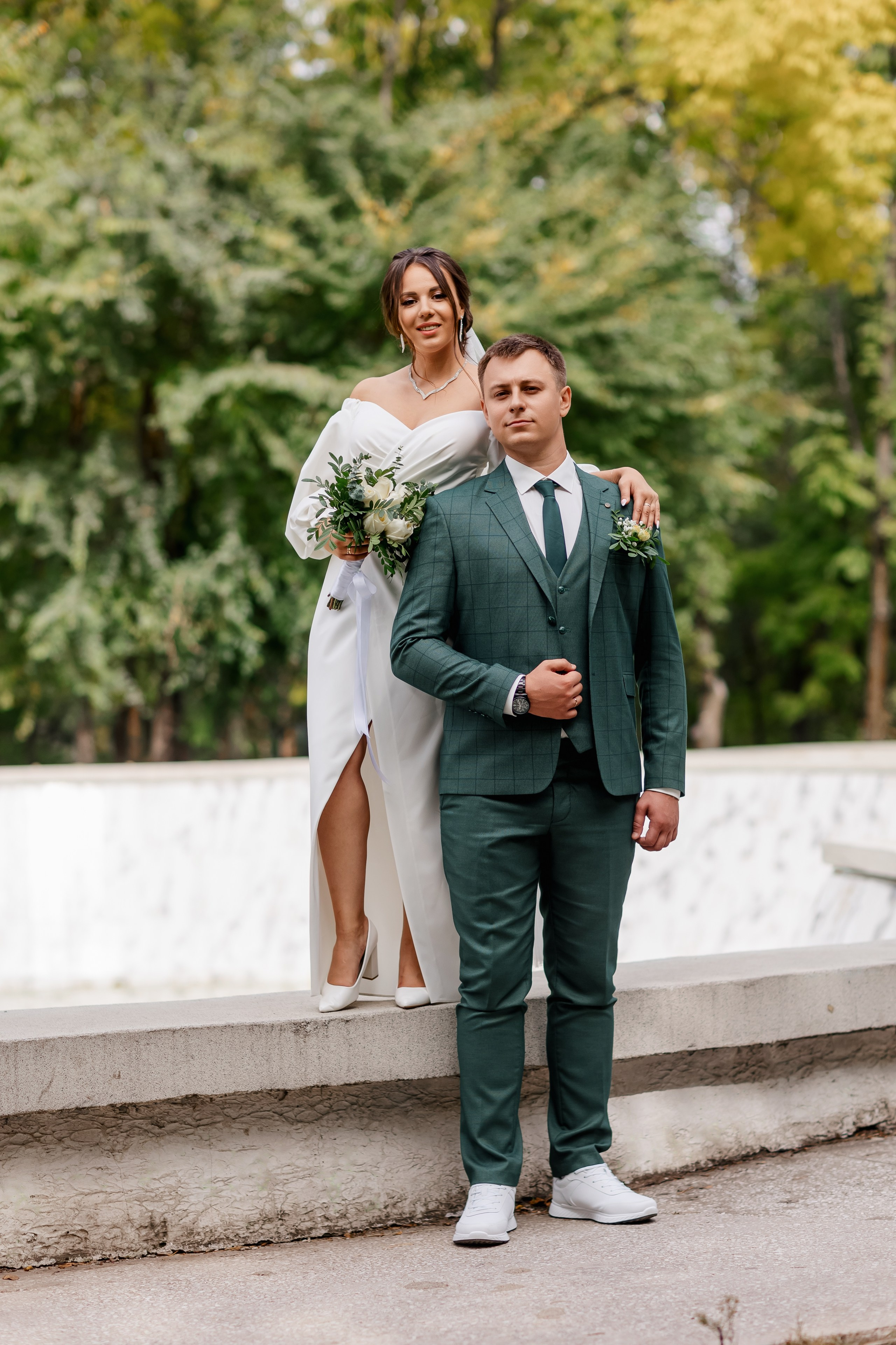 Олег и Юлия. Свадебная прогулка. Свадебный фотограф в Хабаровске