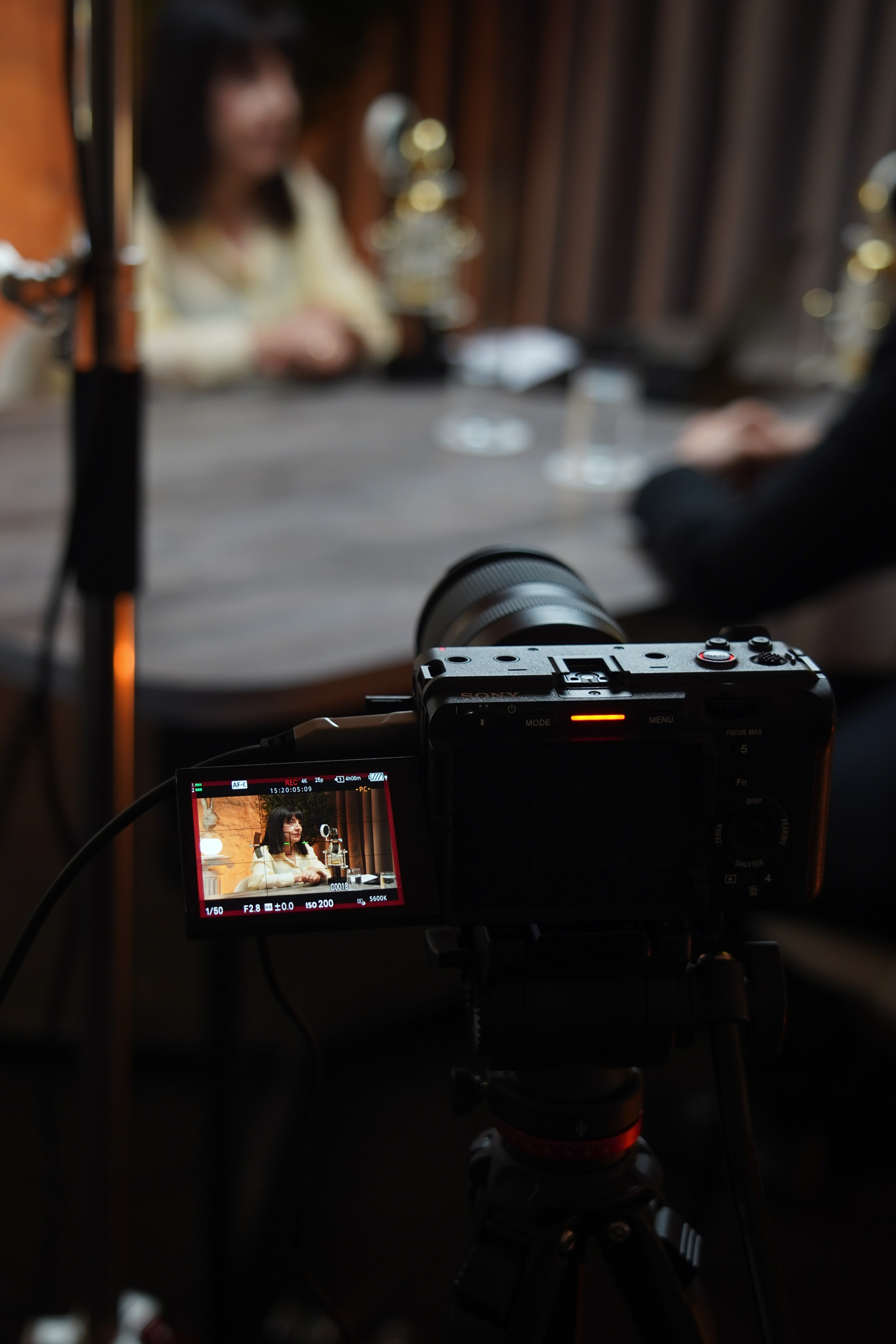 Процесс записи подкаста. Анна, фотограф Москва, Зеленоград