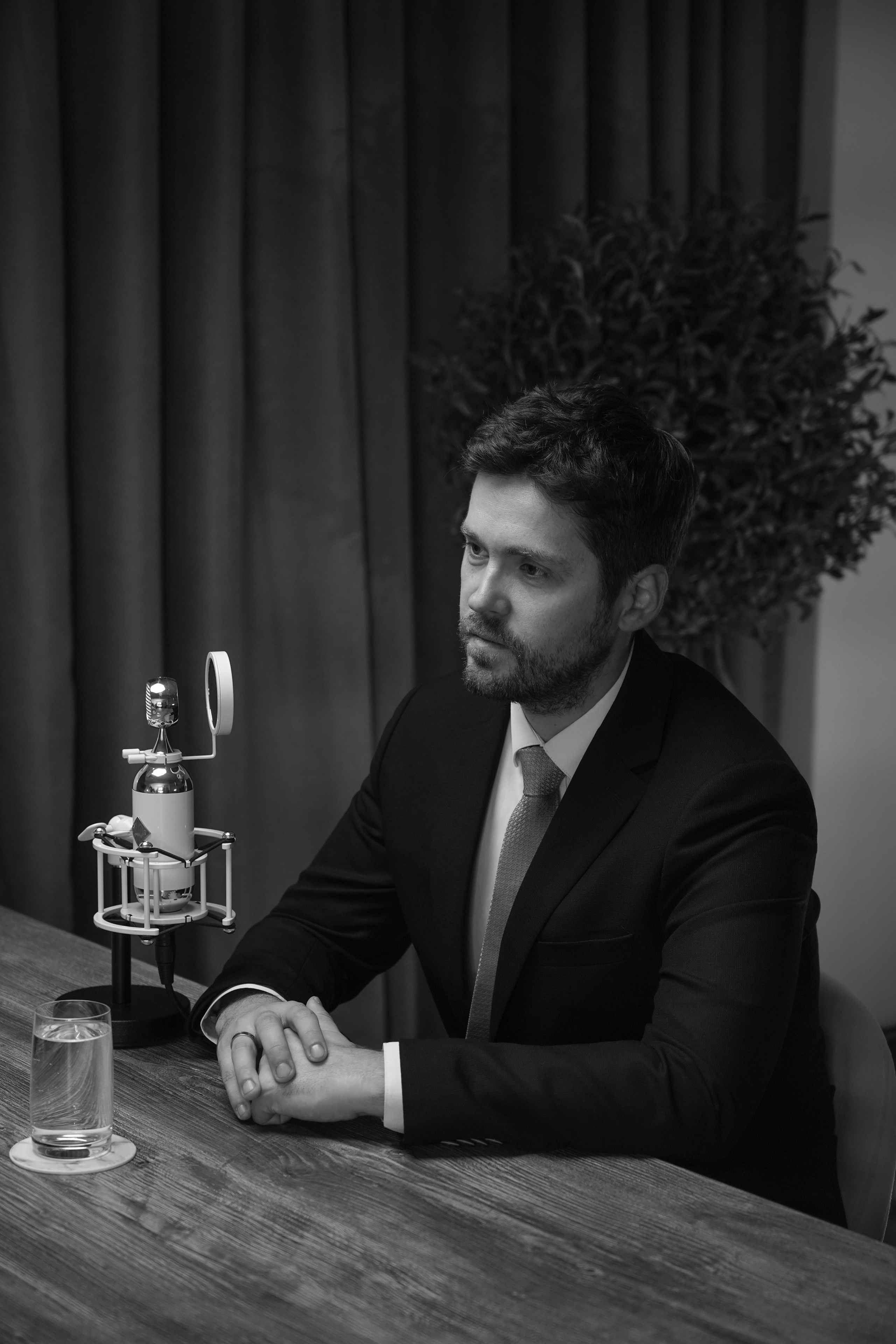 Процесс записи подкаста. Анна, фотограф Москва, Зеленоград