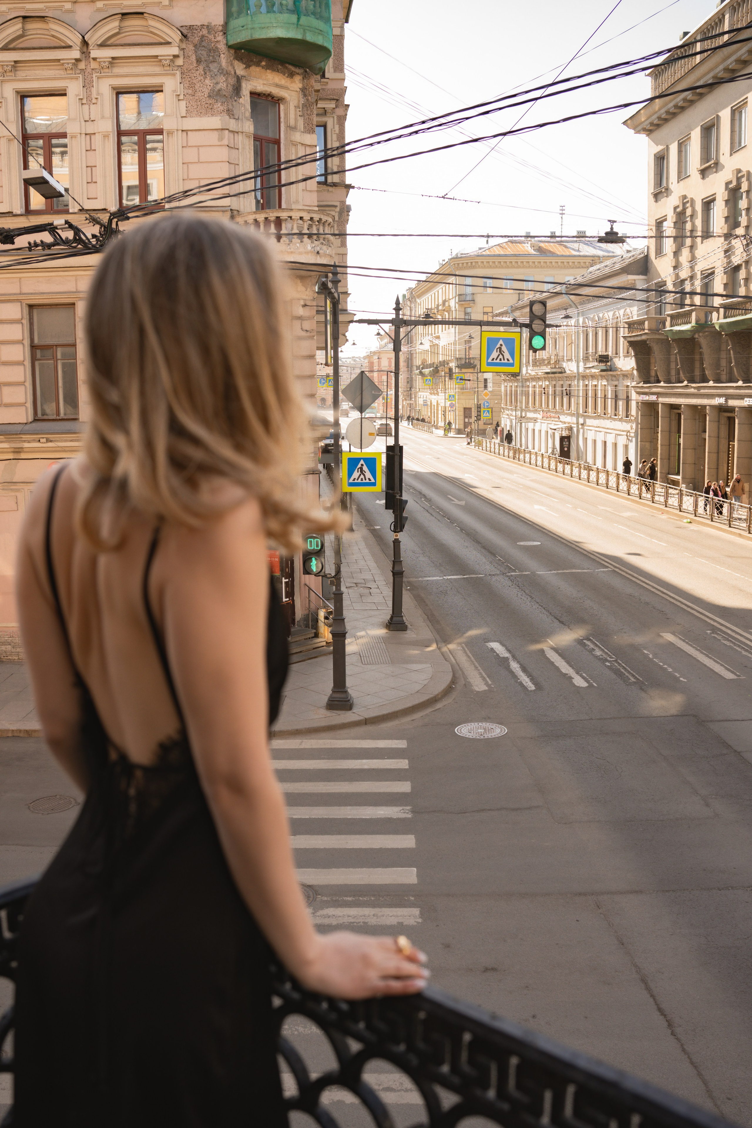 Прекрасная Анна в центре Питера. Семейный и портретный фотограф в Санкт-Петербурге Татьяна Гримоть