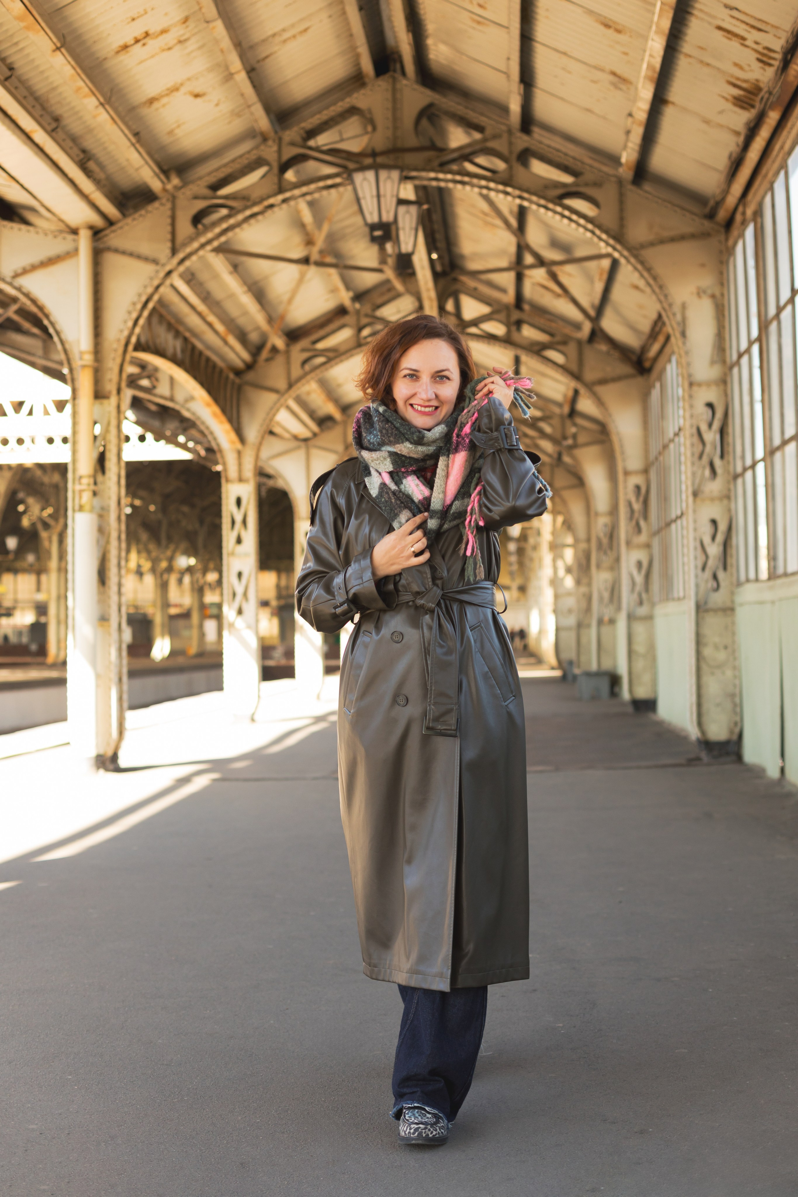 Съемка на Витебском вокзале для гида из Санкт-Петербурга. Детский и контент фотограф Надя Волкова Санкт-Петербург