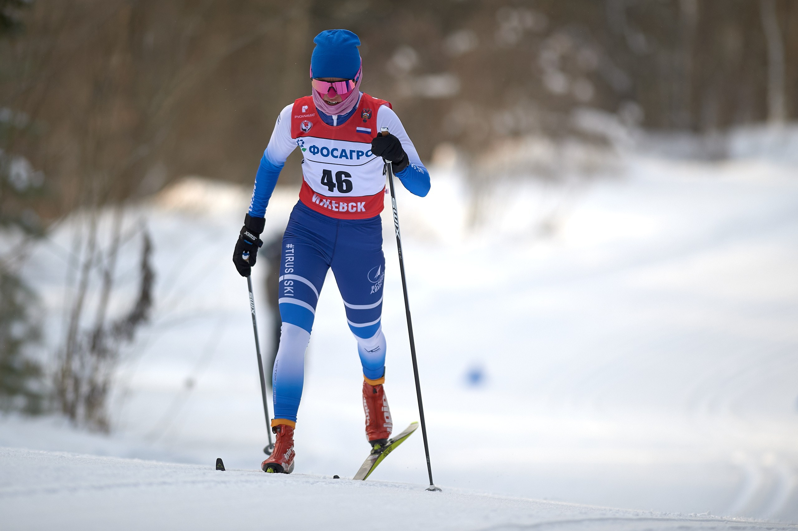 VI этап ФосАгро Кубка России по лыжным гонкам. Ижевск 25.01.2025 и 26.01.2025. Спортивный репортажный фотограф в Ижевске Сергей Мерзляков
