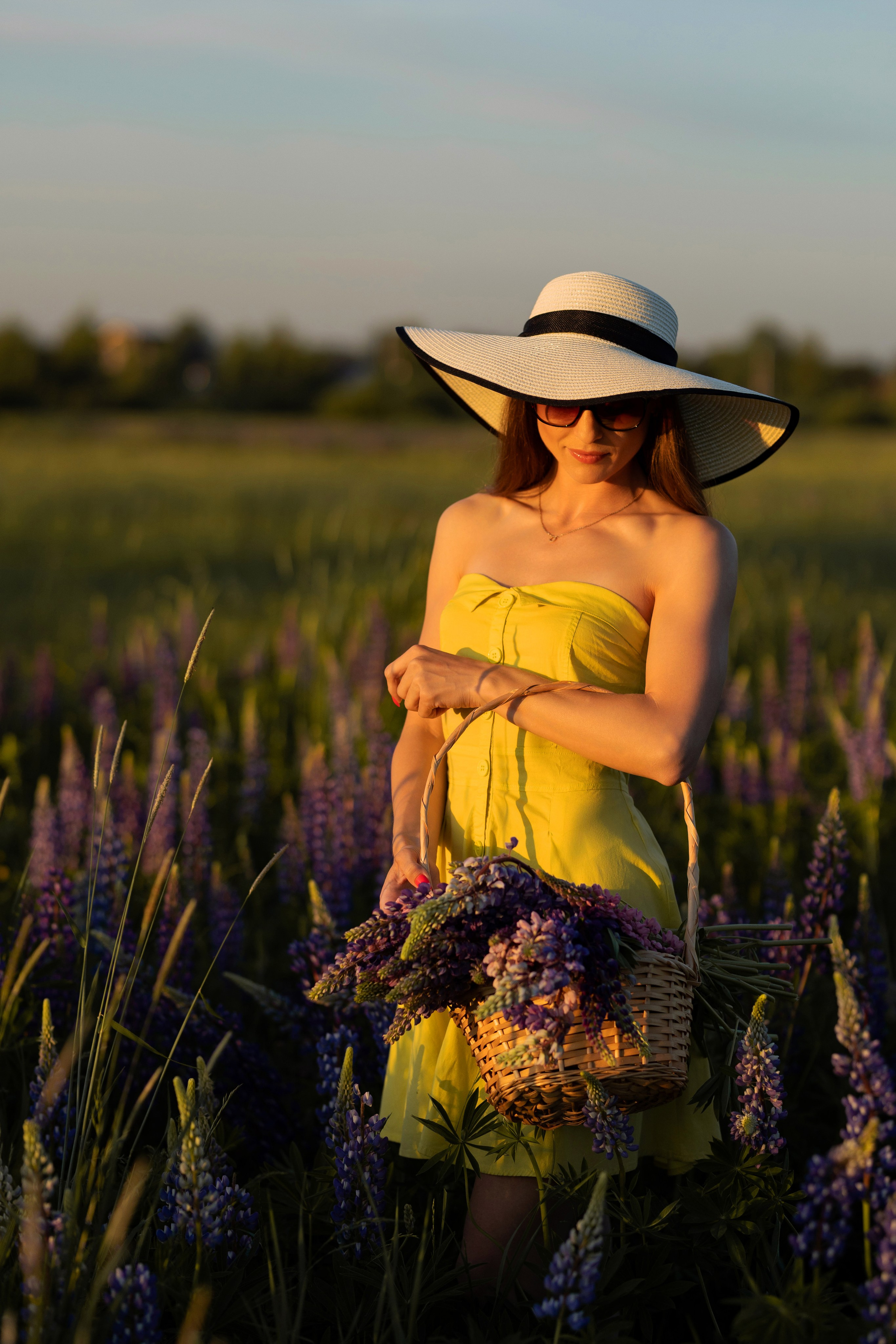 Фотосессия с люпинами. Семейный и свадебный фотограф в Санкт-Петербурге Татьяна Швыкова
