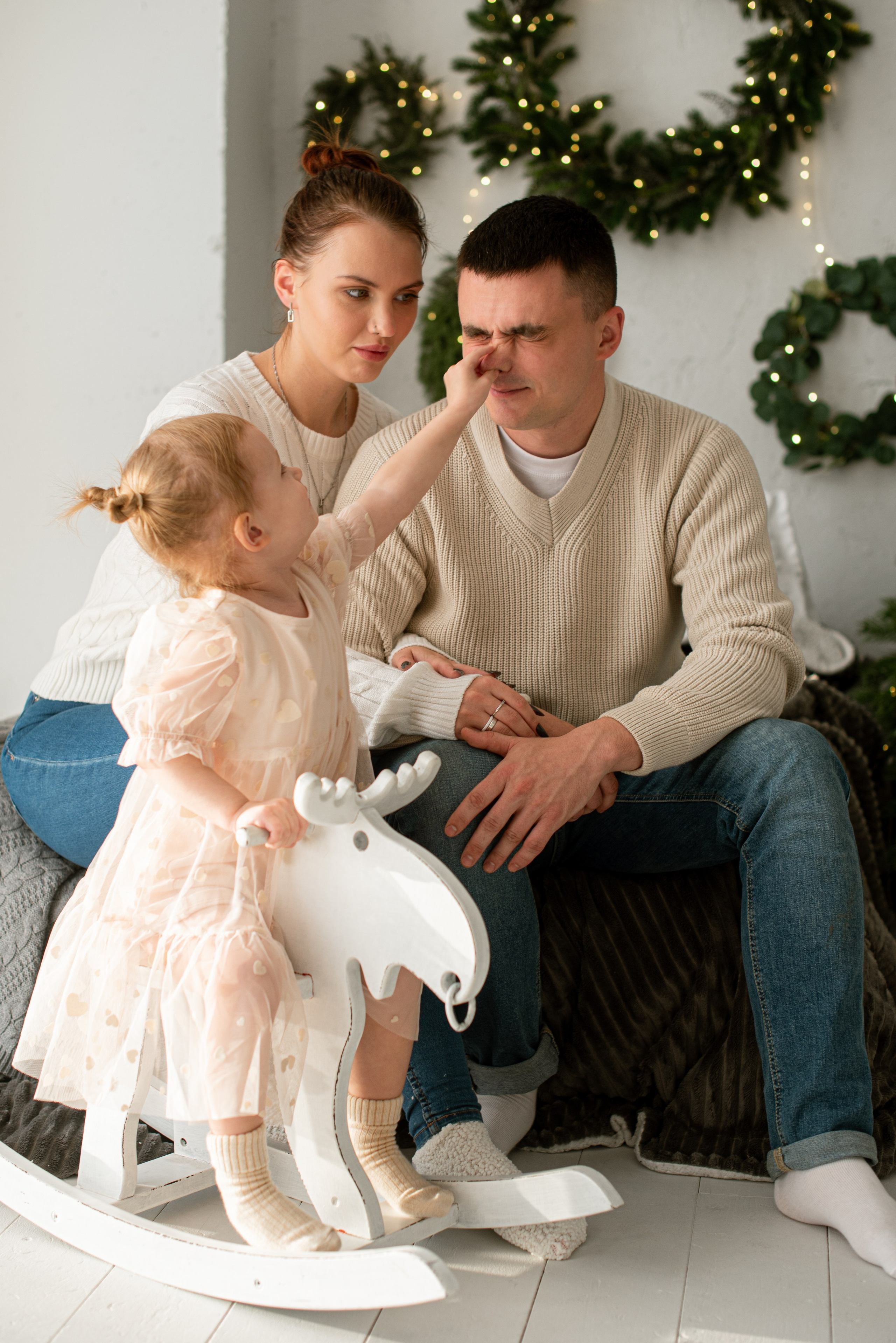 New year: Julia & family. Busan photographer | Фотограф Пусан