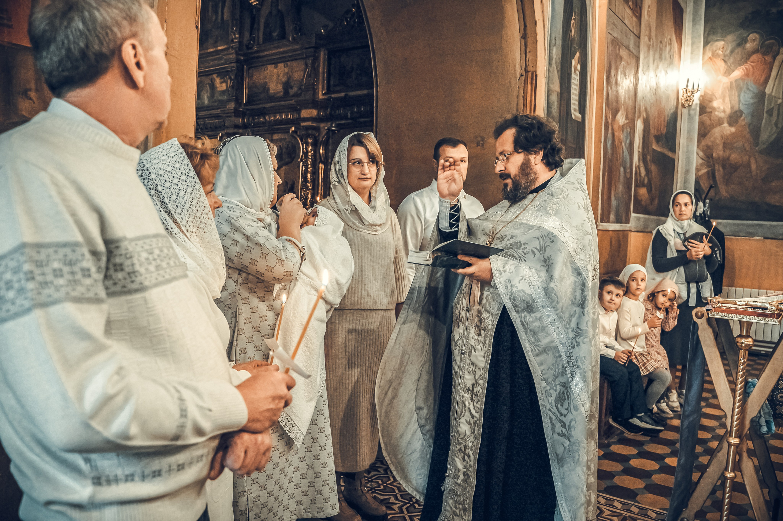 Крещение Есении Церковь Рождества Пресвятой Богородицы