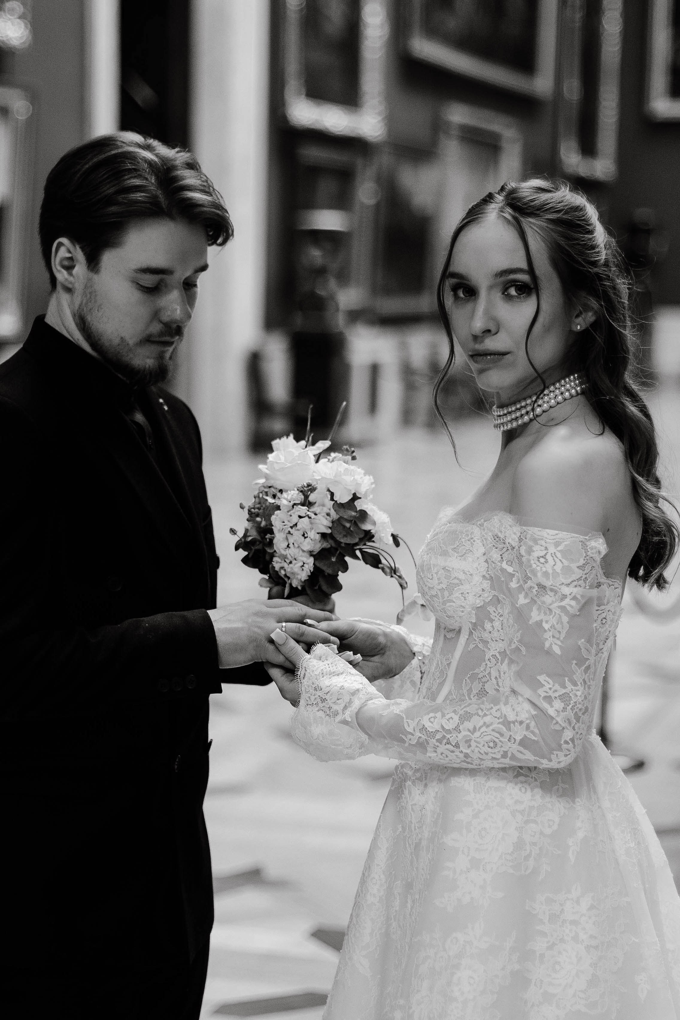 Ольга и Глеб / Эрмитаж. Фотограф Veronika Potaseva