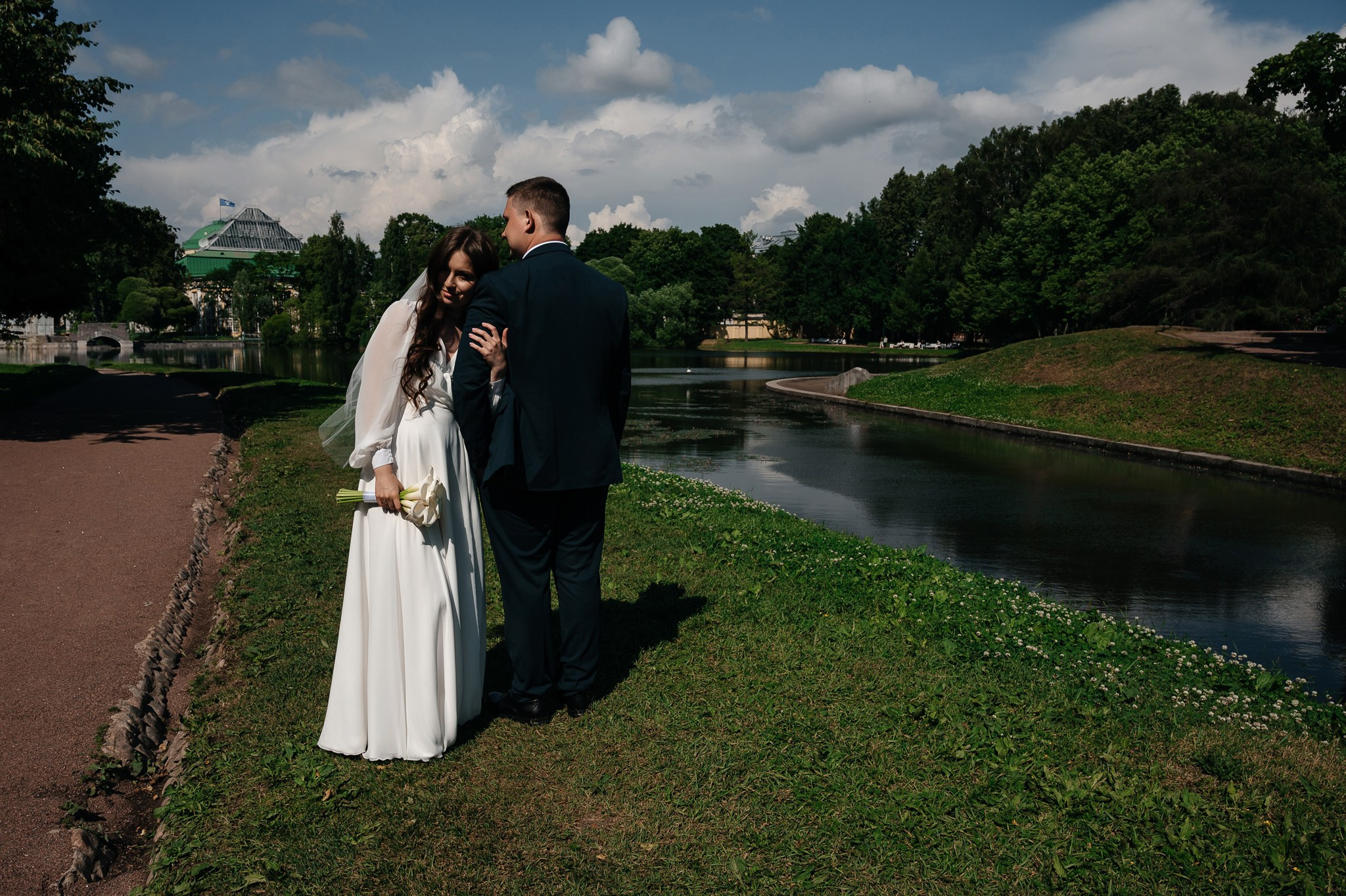 Приезжие молодожены. Свадебный и семейный фотограф из Санкт-Петербурга Климов Анатолий