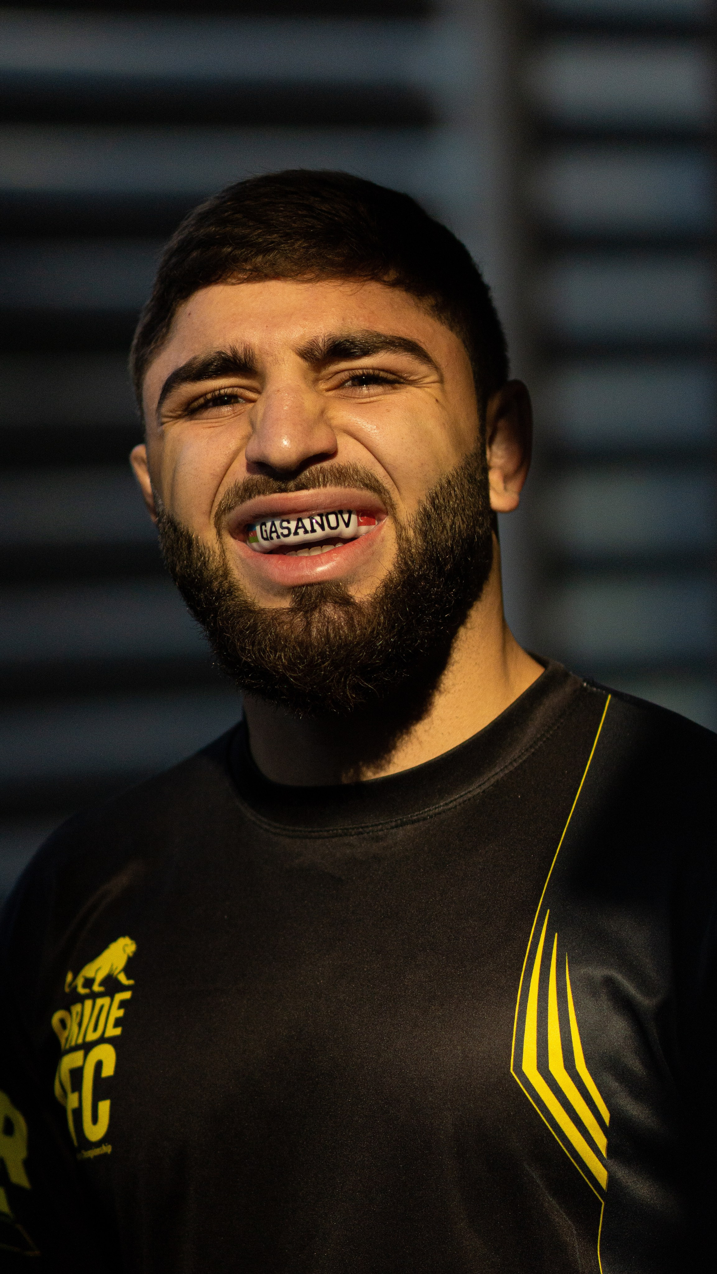 Спортивная фотосъемка бойца  Нурлана Гасанова с капой. Жуков Илья  свадебный фотограф в Москве