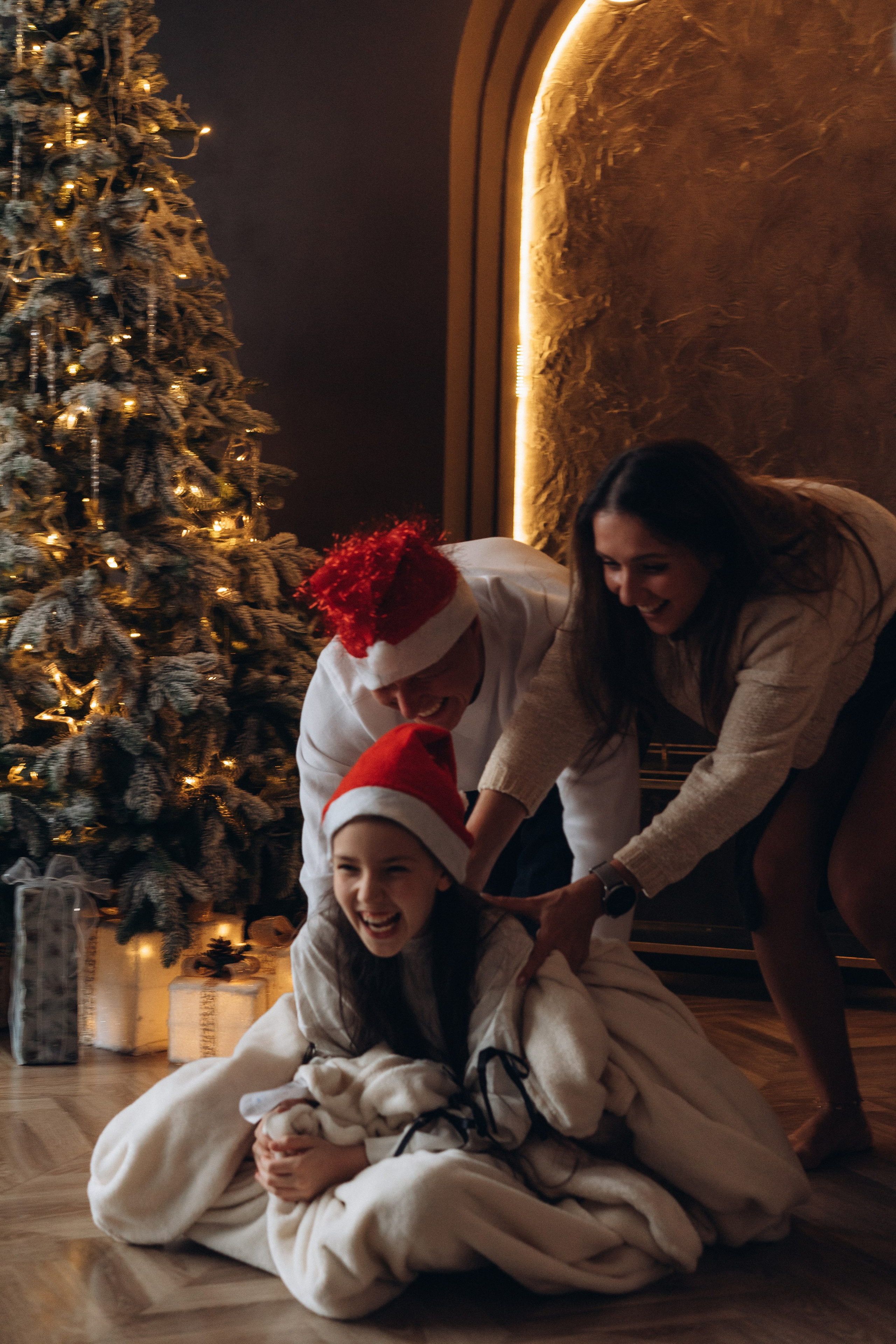 Семейная съемка в студии. Фотограф Екатеринбург Кокшарова Александра