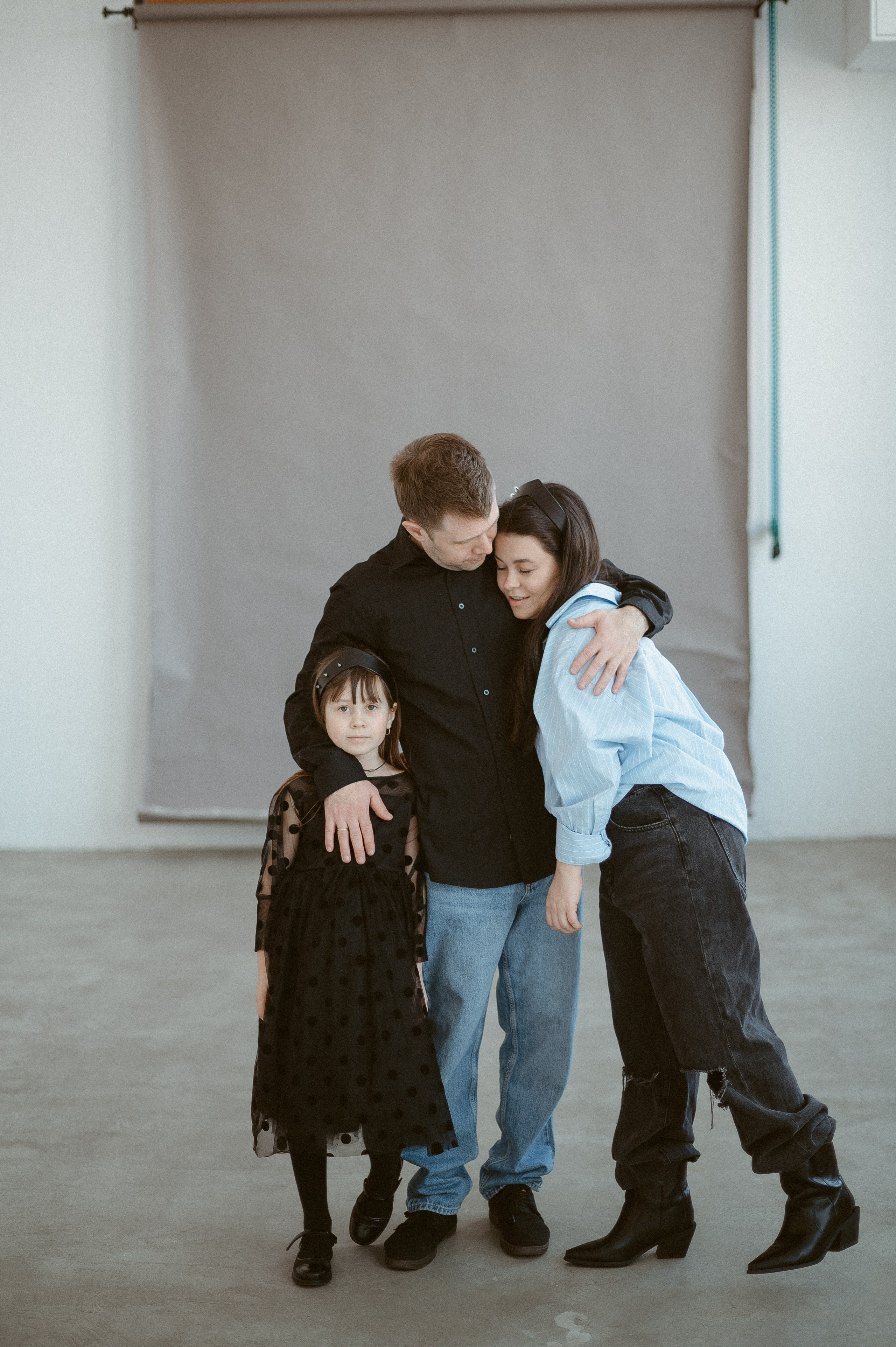 Семейная фотосессия в студии. Свадебный фотограф в Ярославле Денис Медоваров