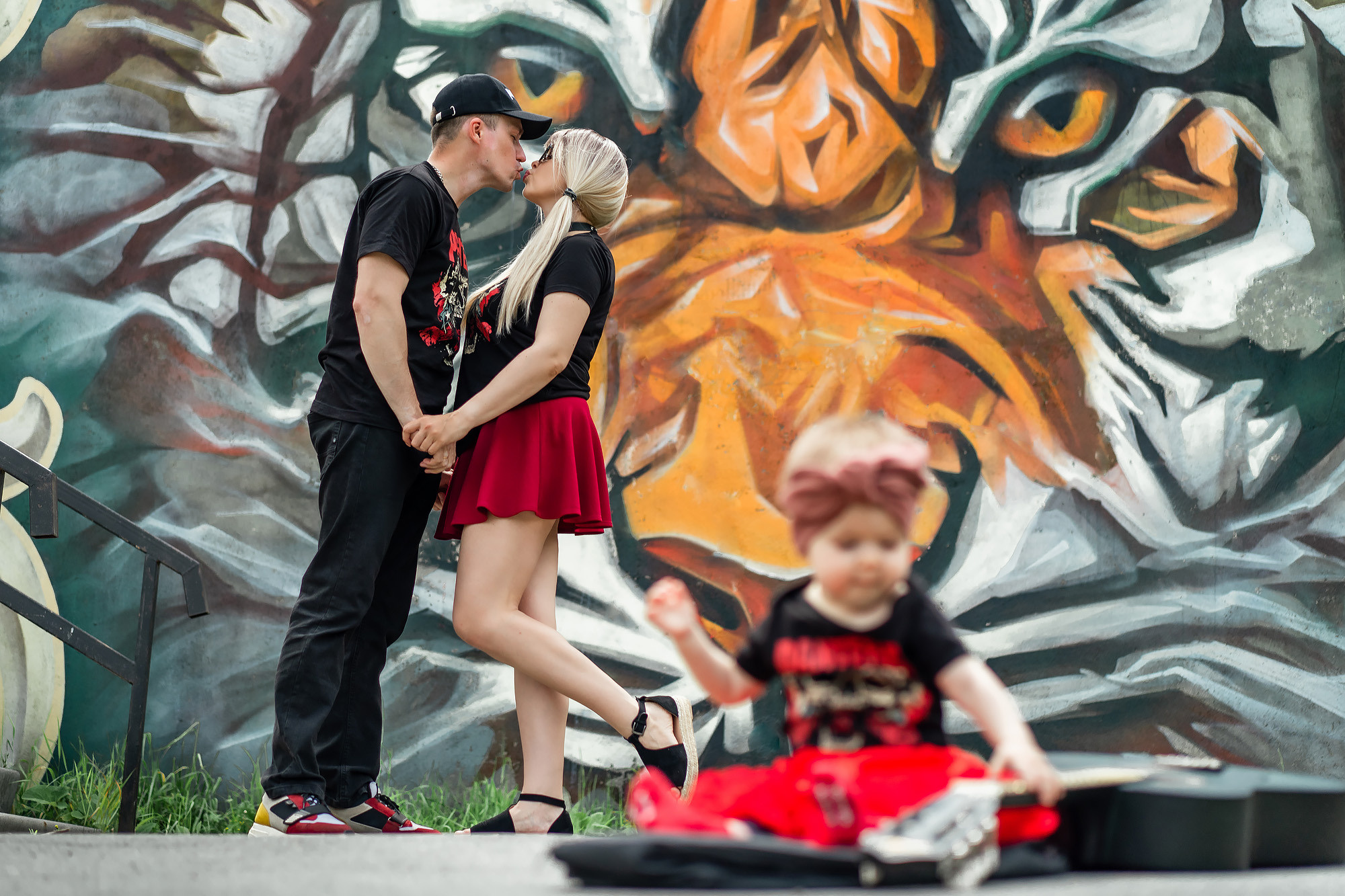 Маленький тигр по гороскопу-и стильные родители. Семейный и детский фотограф во Владивостоке Мария Гой