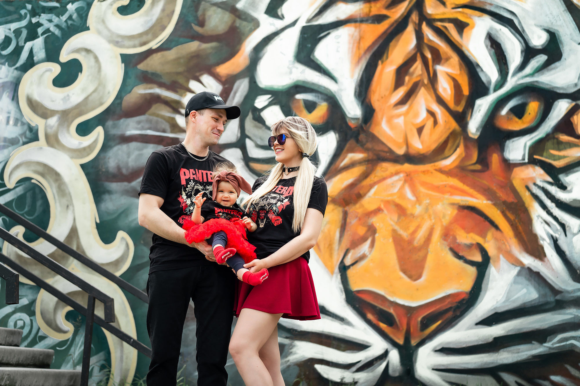 Маленький тигр по гороскопу-и стильные родители. Семейный и детский фотограф во Владивостоке Мария Гой