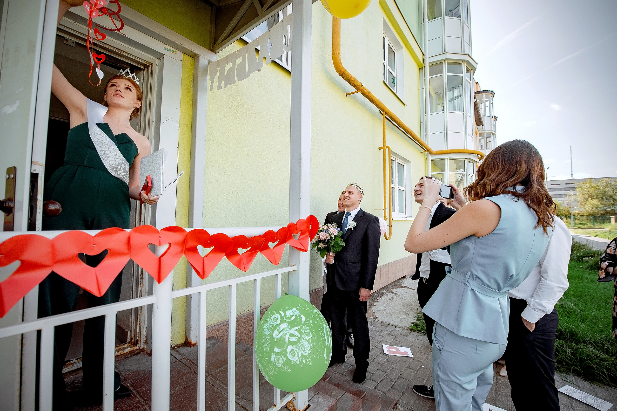 Свадьба в Ивантеевке летом полный день. Свадебный и семейный фотограф Виктория Носачёва. Щелково, Москва и МО