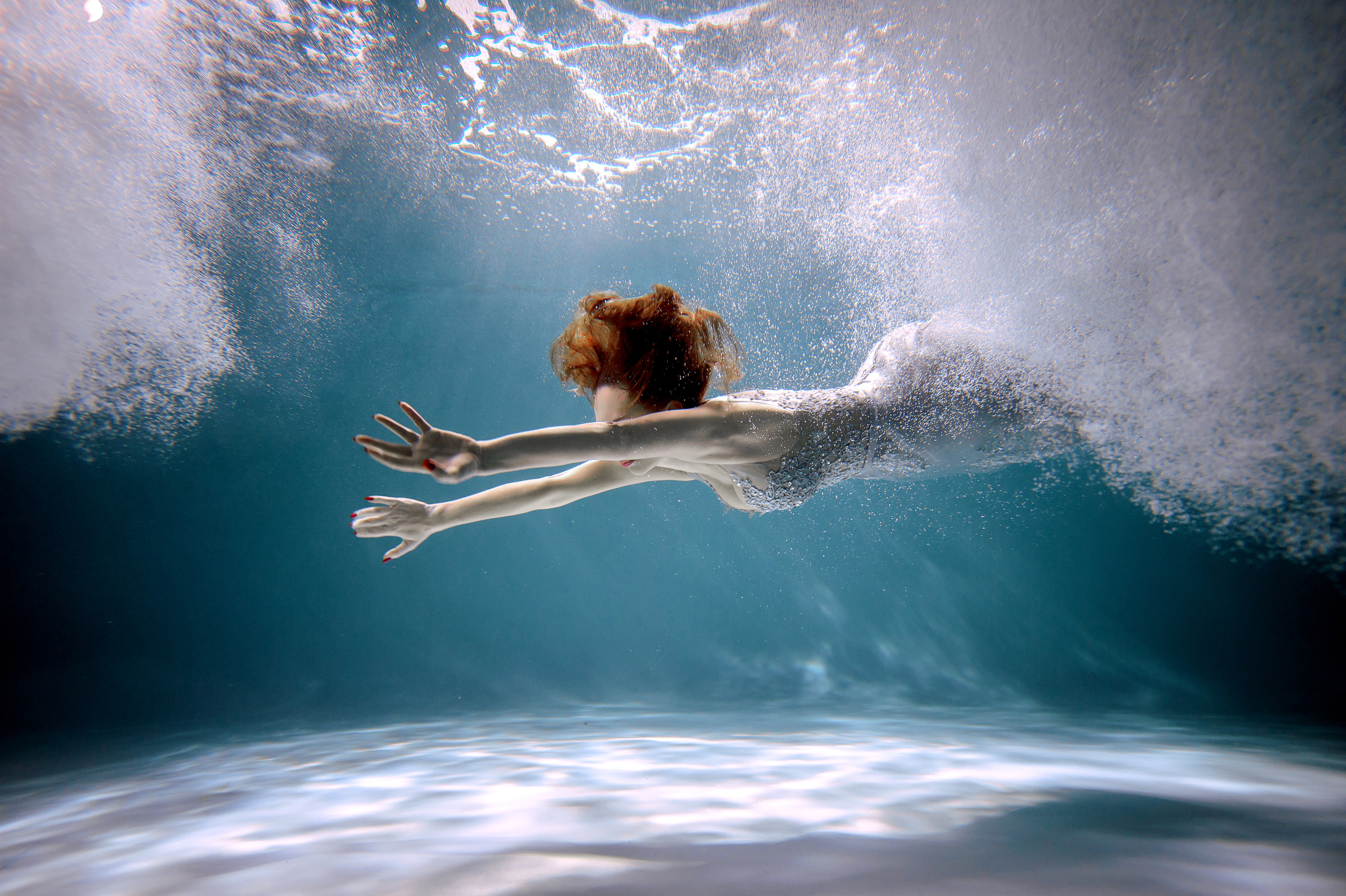 Подводная фотосессия в фотостудии Ocean Stars. Свадебный и семейный фотограф Виктория Носачёва. Щелково, Москва и МО