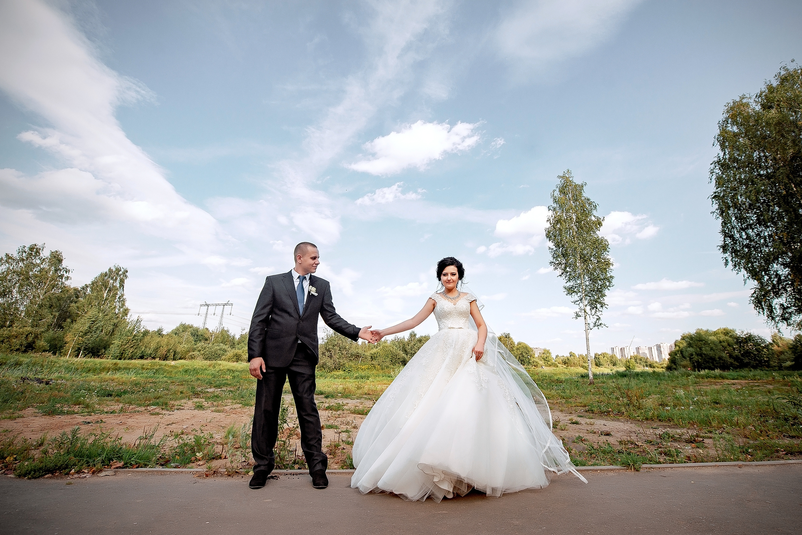 Свадьба в Ивантеевке летом полный день. Свадебный и семейный фотограф Виктория Носачёва. Щелково, Москва и МО