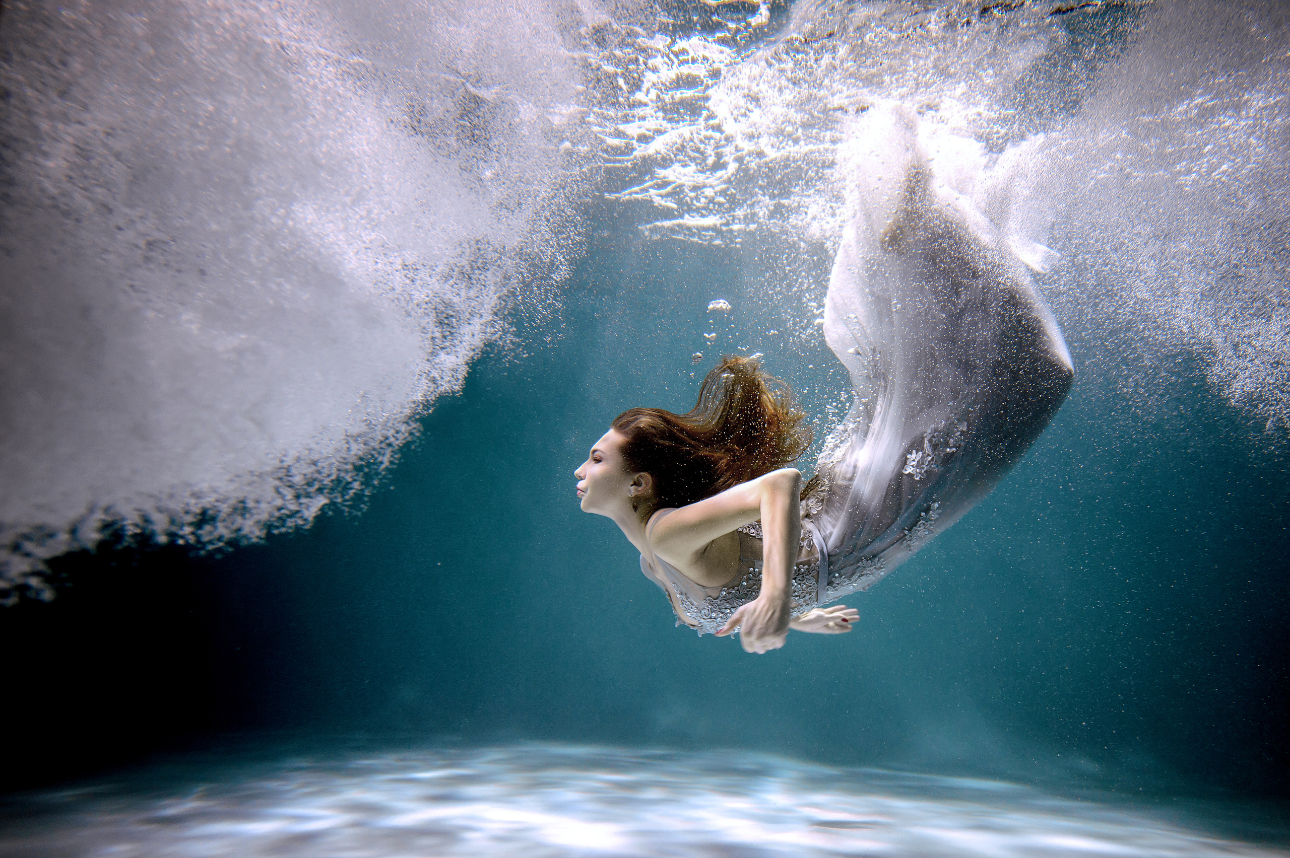 Подводная фотосессия в фотостудии Ocean Stars. Свадебный и семейный фотограф Виктория Носачёва. Щелково, Москва и МО