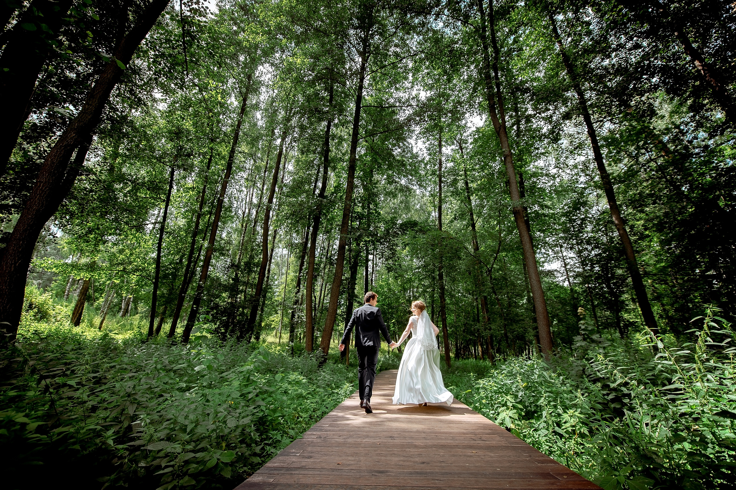Свадьба в Балашихе летом полный день. Свадебный и семейный фотограф Виктория Носачёва. Щелково, Москва и МО