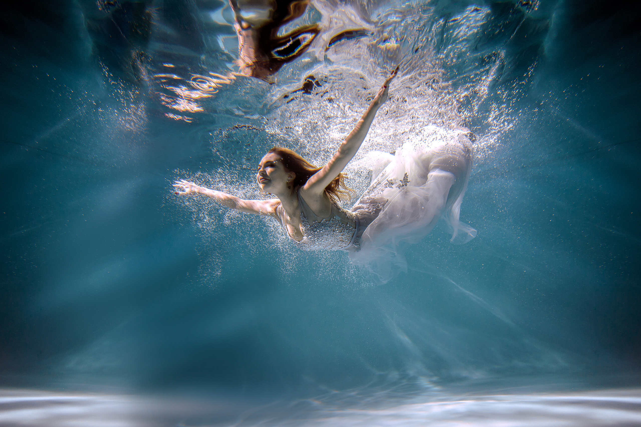 Подводная фотосессия в фотостудии Ocean Stars. Свадебный и семейный фотограф Виктория Носачёва. Щелково, Москва и МО
