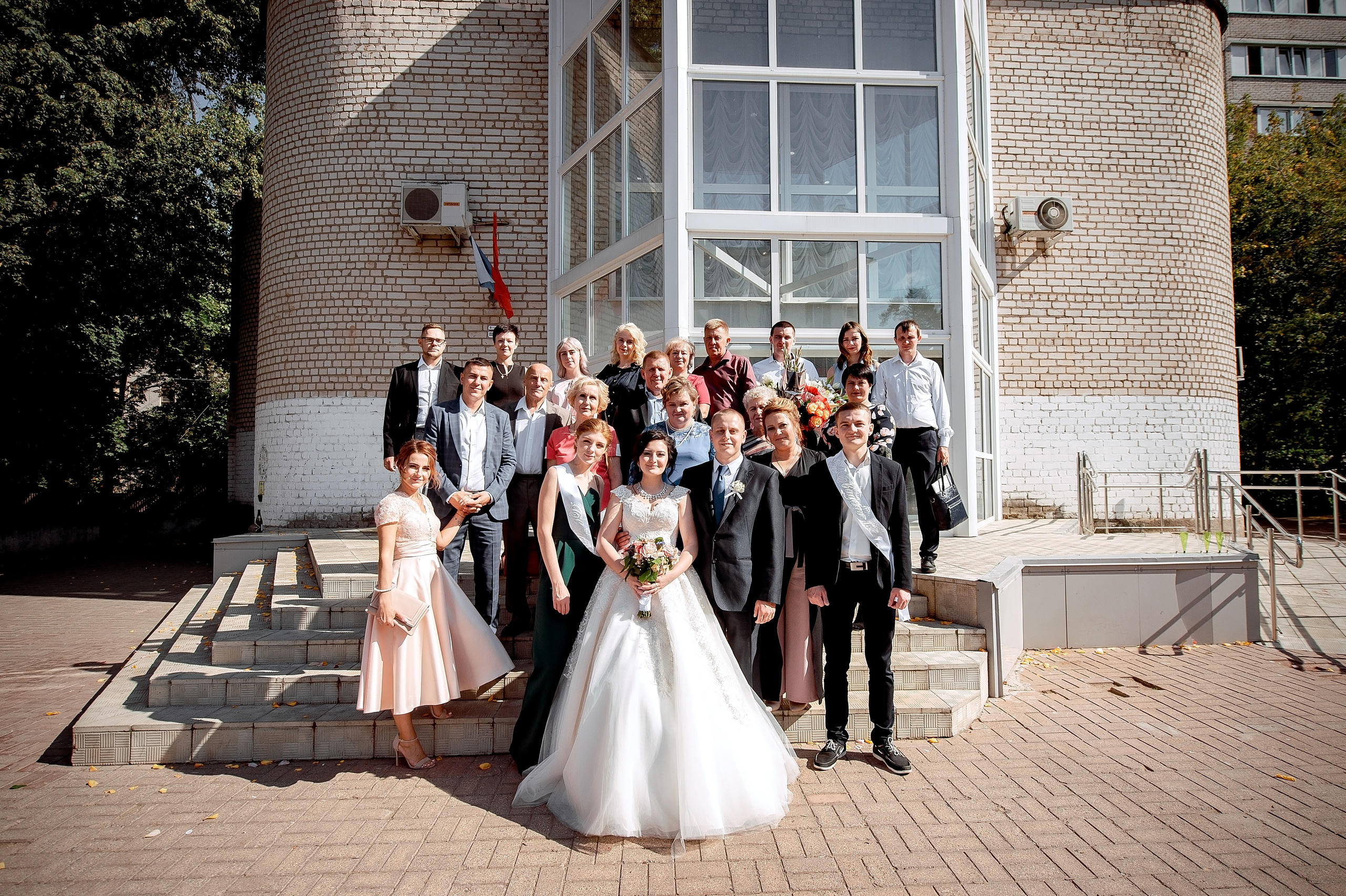 Свадьба в Ивантеевке летом полный день. Свадебный и семейный фотограф Виктория Носачёва. Щелково, Москва и МО