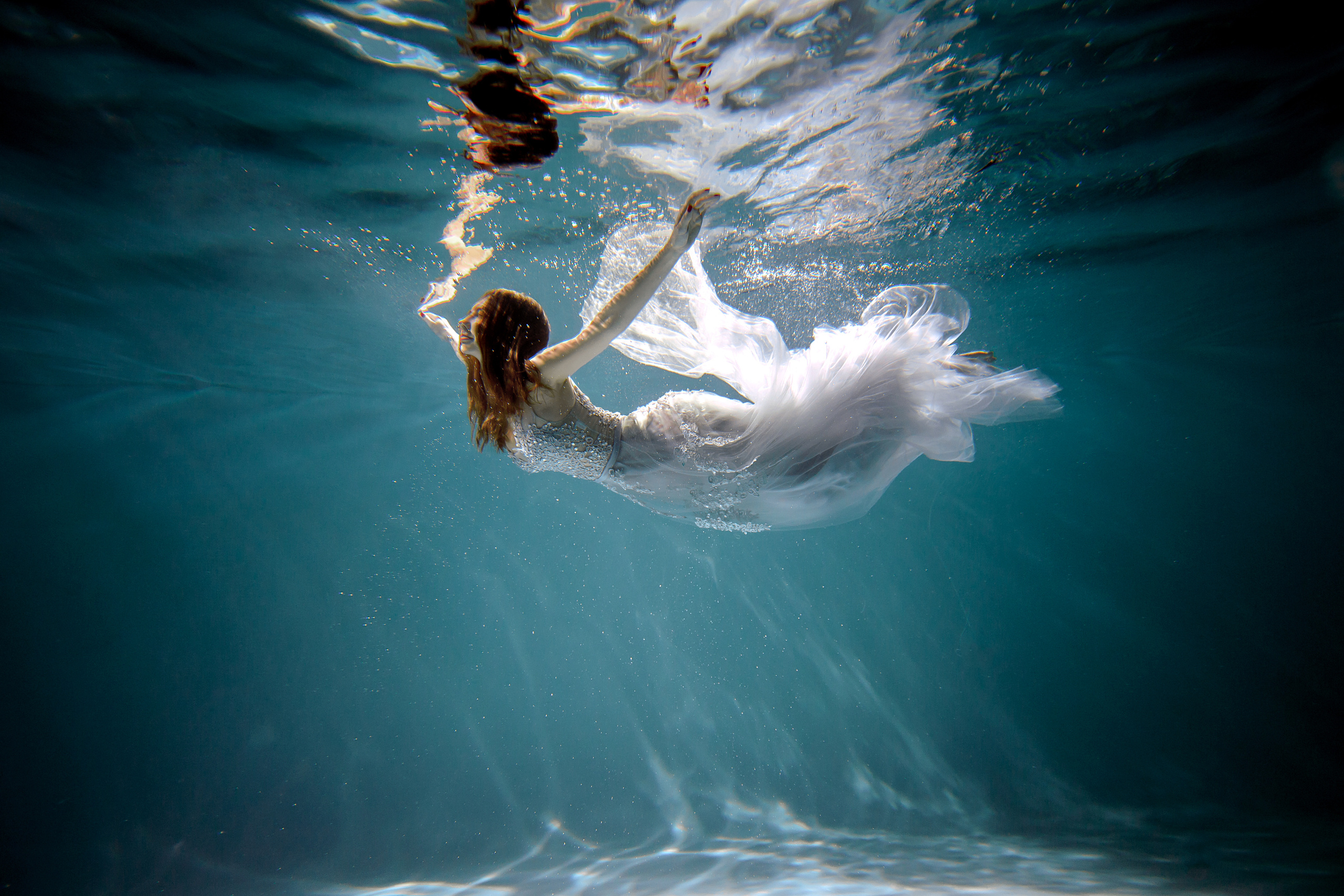 Подводная фотосессия в фотостудии Ocean Stars. Свадебный и семейный фотограф Виктория Носачёва. Щелково, Москва и МО