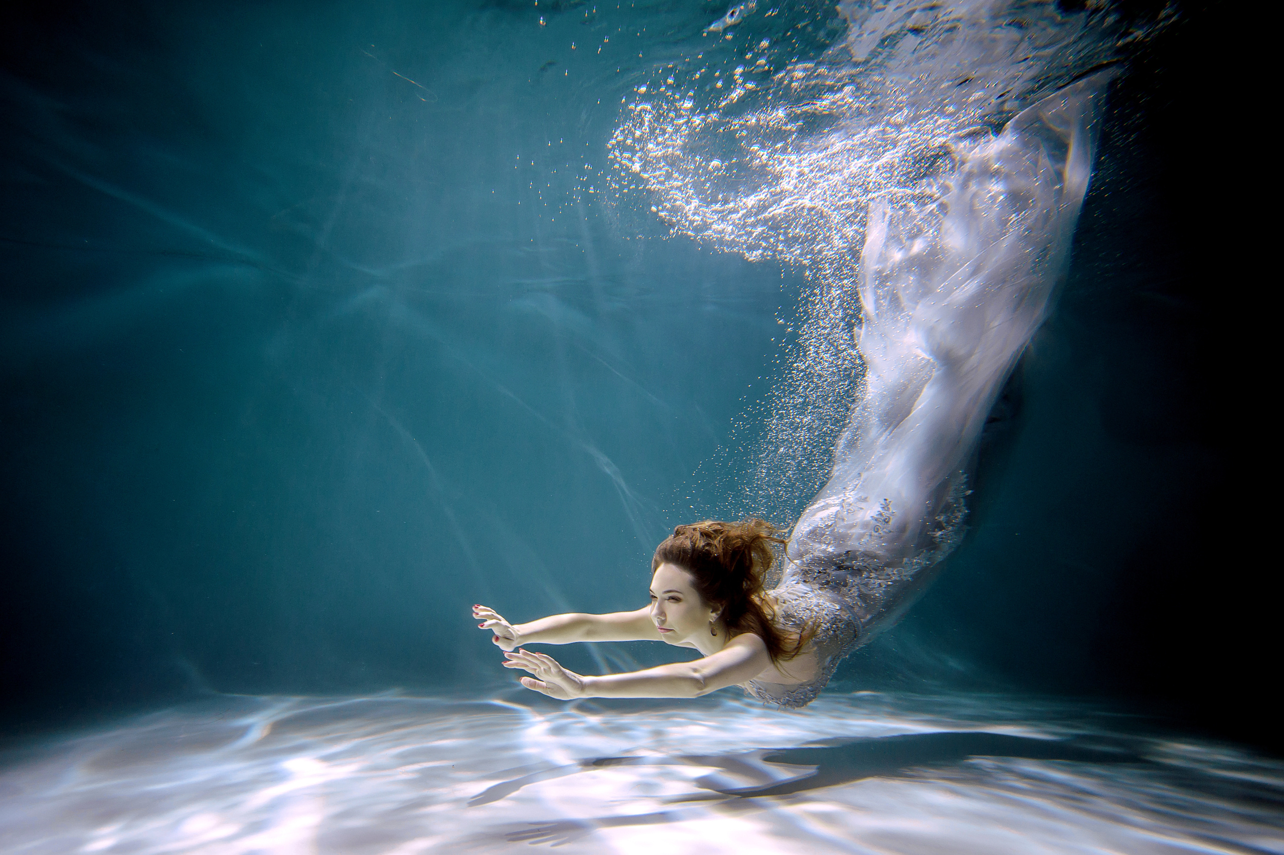 Подводная фотосессия в фотостудии Ocean Stars. Свадебный и семейный фотограф Виктория Носачёва. Щелково, Москва и МО