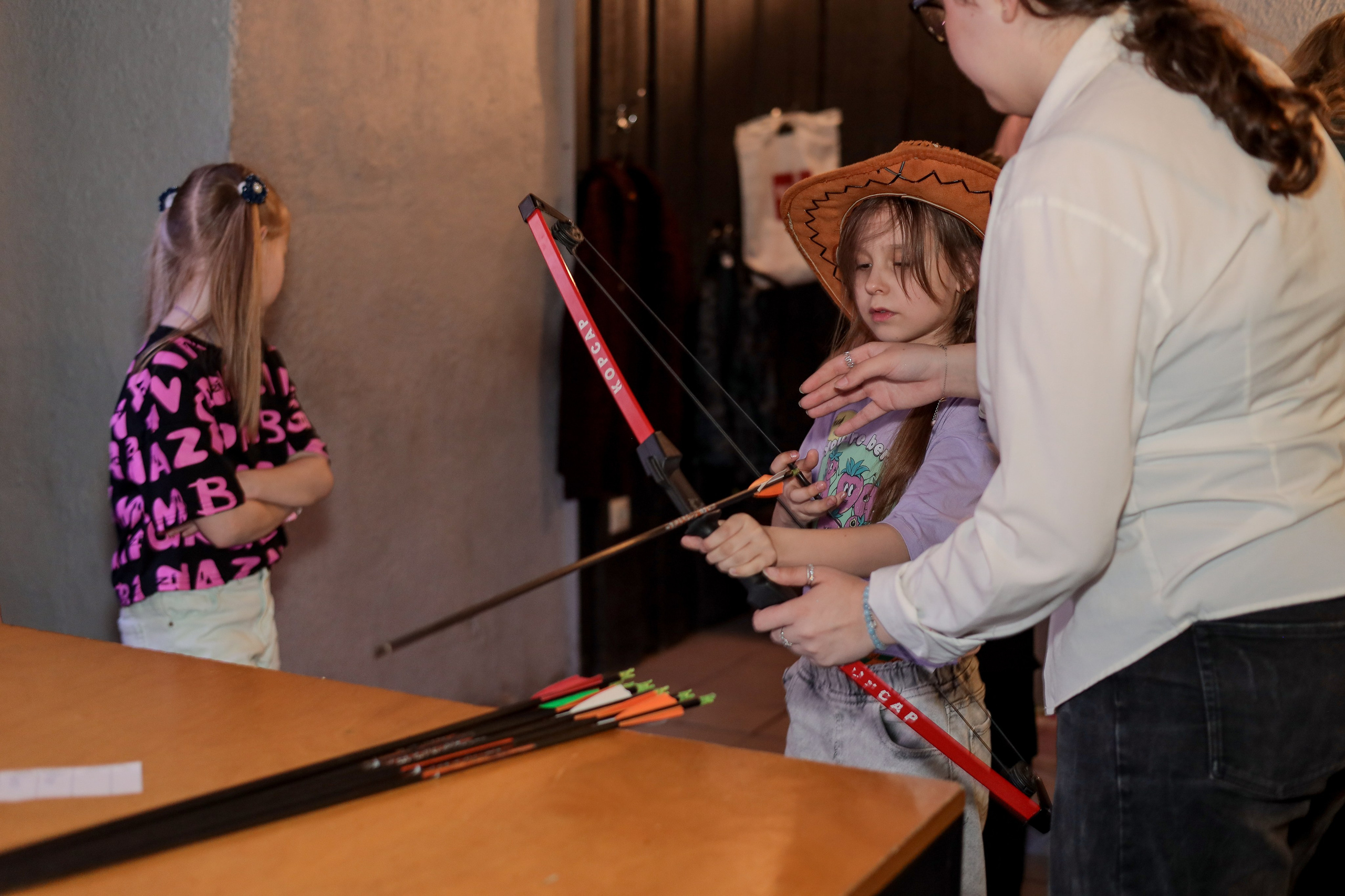 День рождение в стрелковом клубе. Фотограф Надршина Лилия