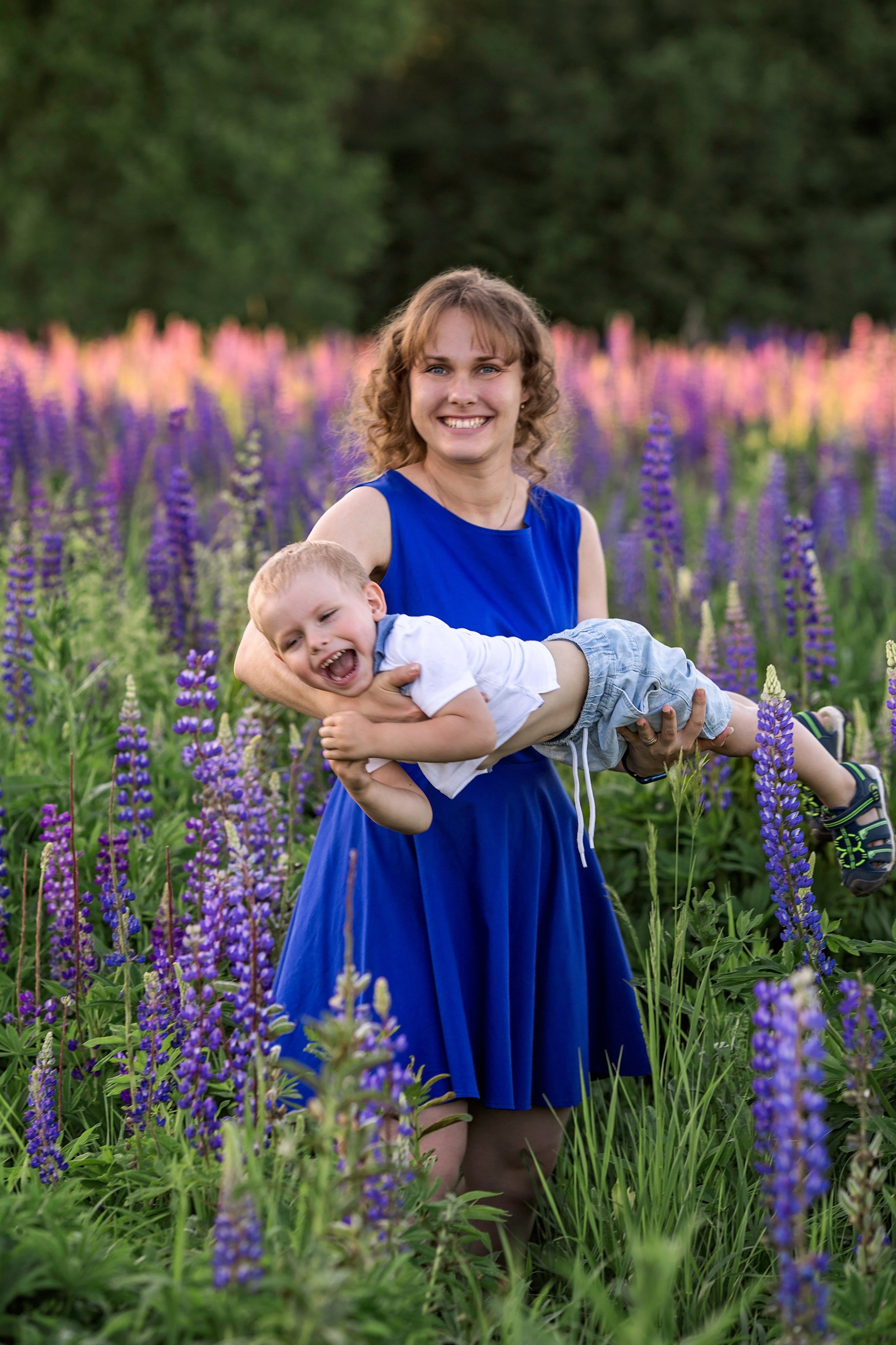 Индивидуальная фотосессия в люпинах (Анна). Главная