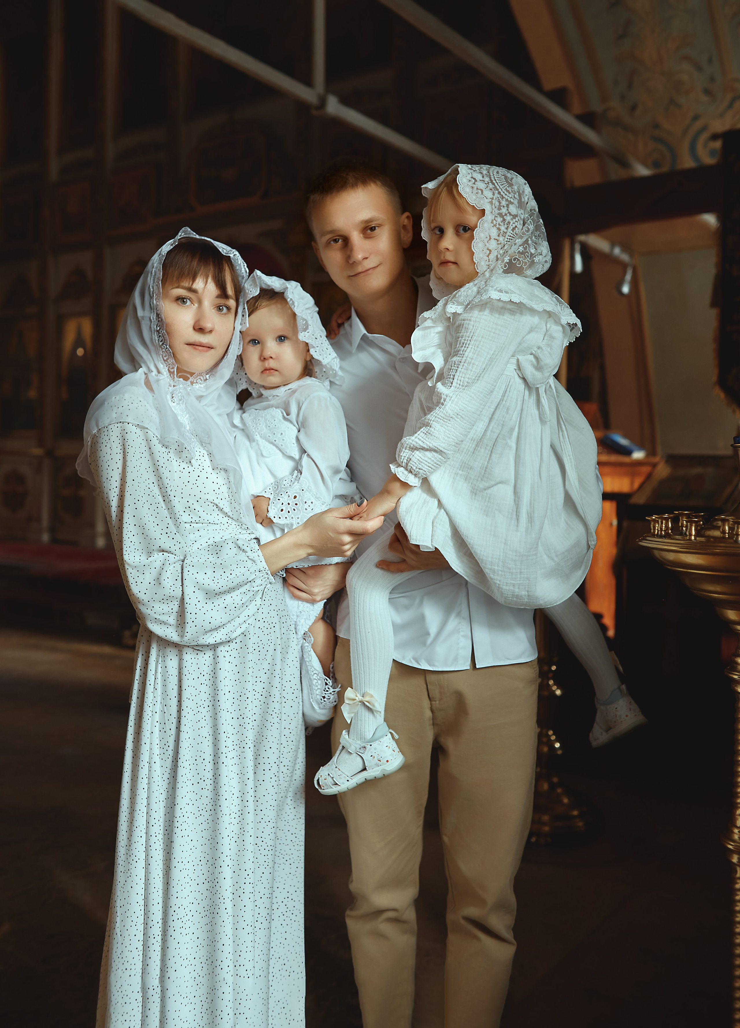 Крещение в селе Молоди. Прончатова Алина. Свадебный и семейный фотограф