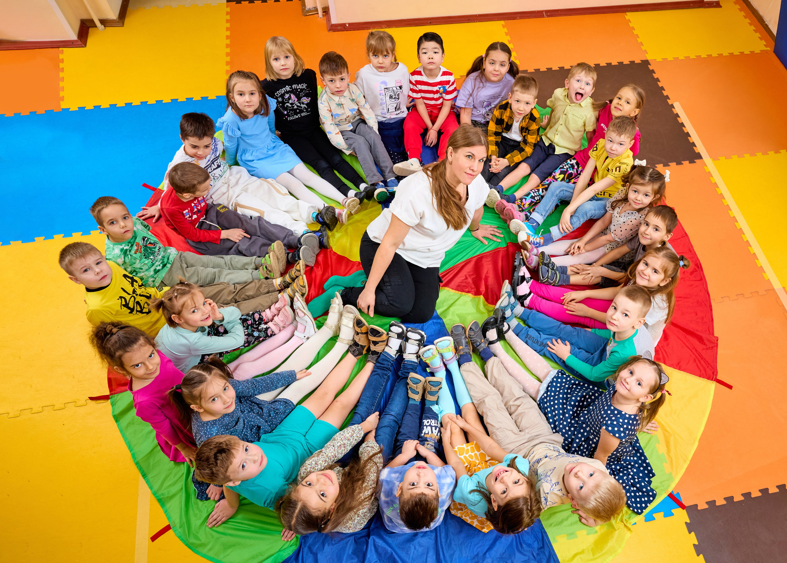 Фотосъёмка выпускников  в детском саду. Выпускные альбомы в Москве фотограф Алина Пащук