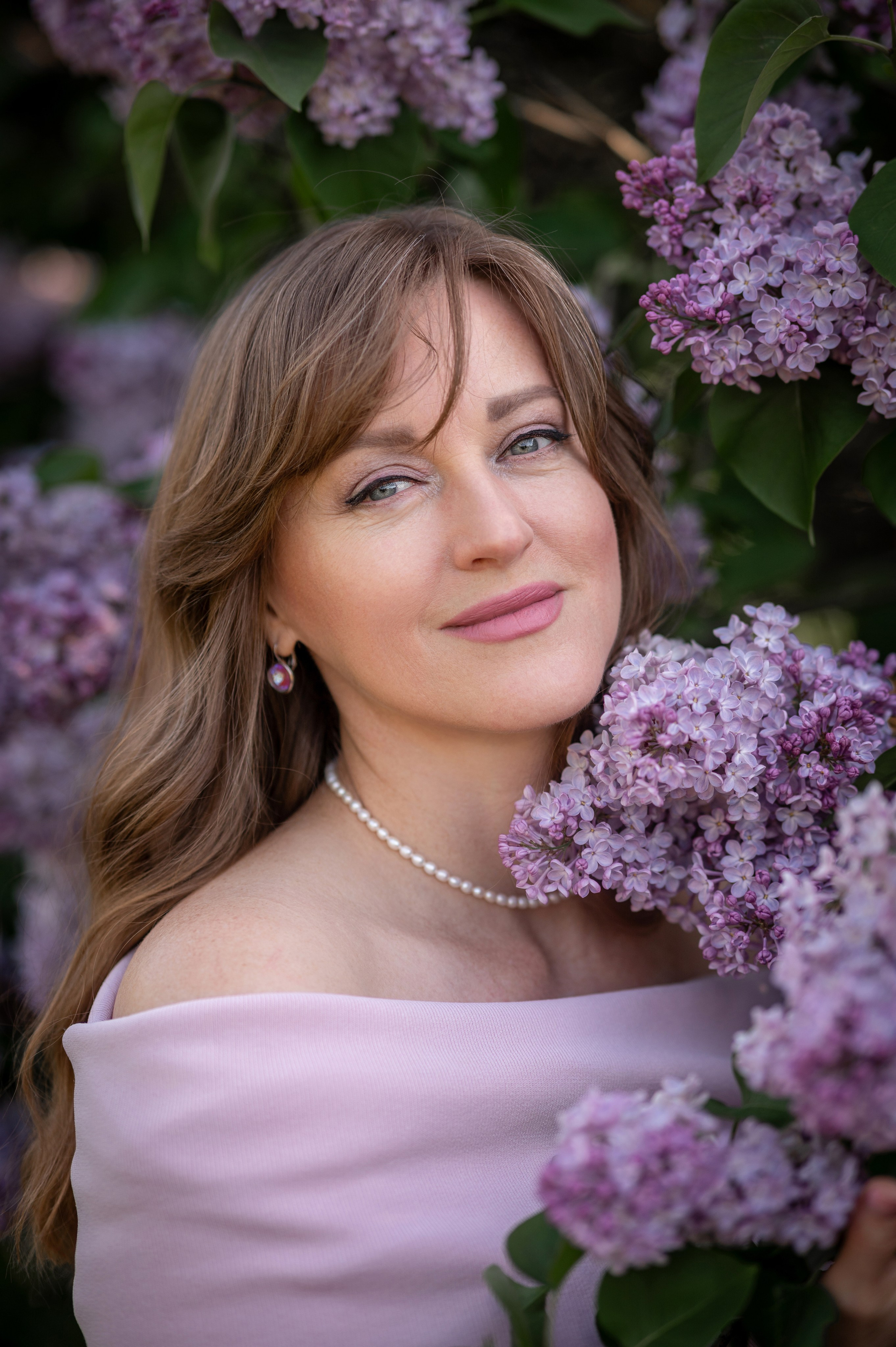 Марина в Сиреневом саду