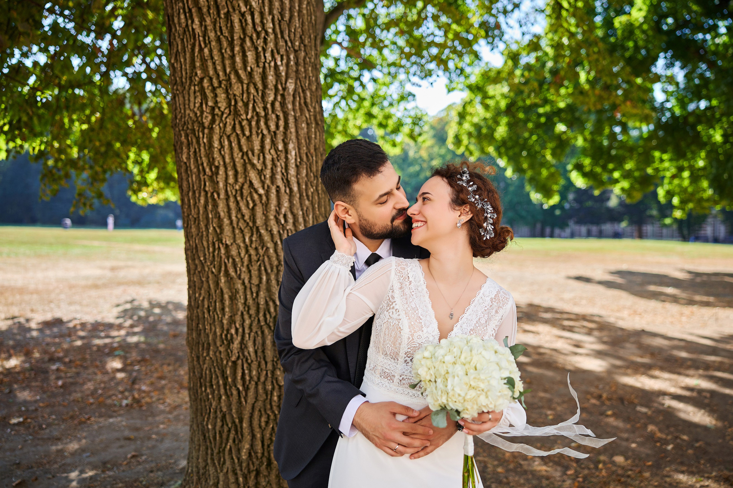 Свадебная фотосессия Царицыно. Свадебный фотограф Сергей Колбинский
