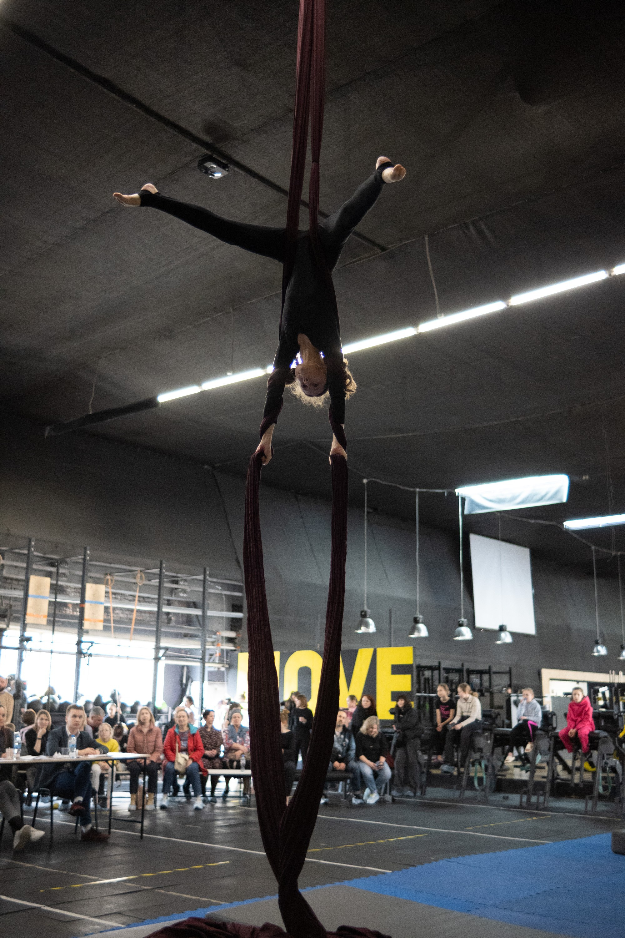 Внутриклубные соревнования по воздушной гимнастике 02.04.23