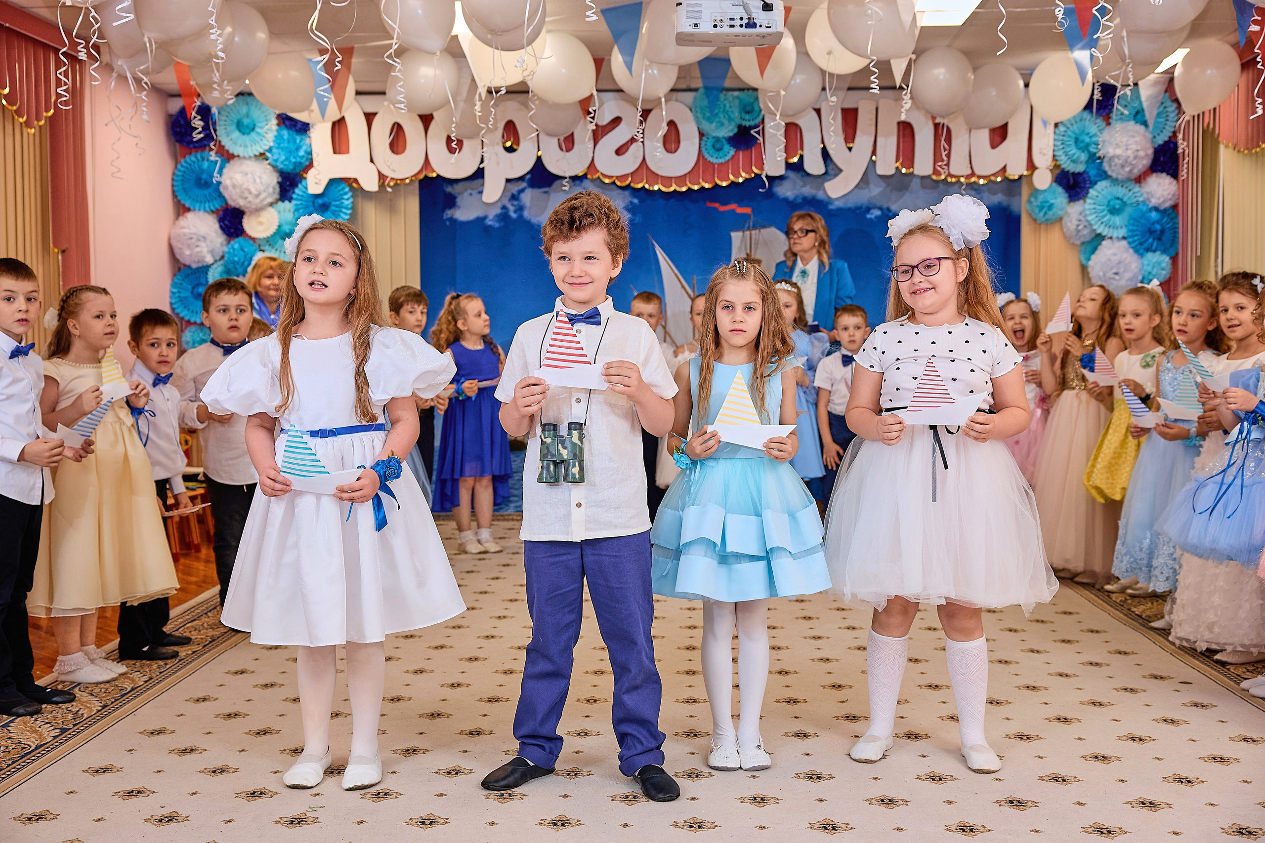 Фотосъёмка выпускного утренника в детском саду. Выпускные альбомы в Москве фотограф Алина Пащук