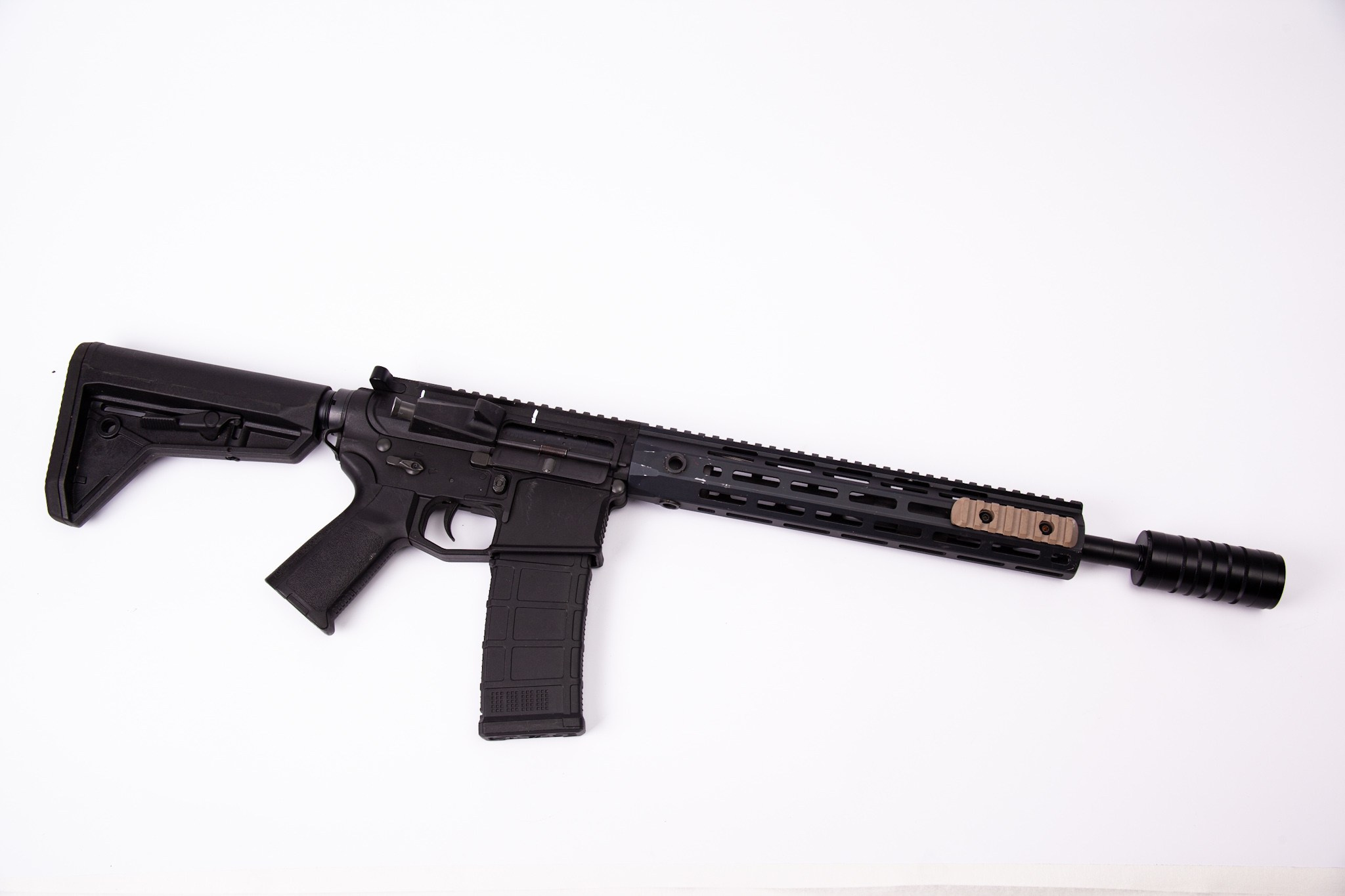 Страйкбольные необычные пустотелые глушители. Страйкбольная мастерская Бигич Воркшоп