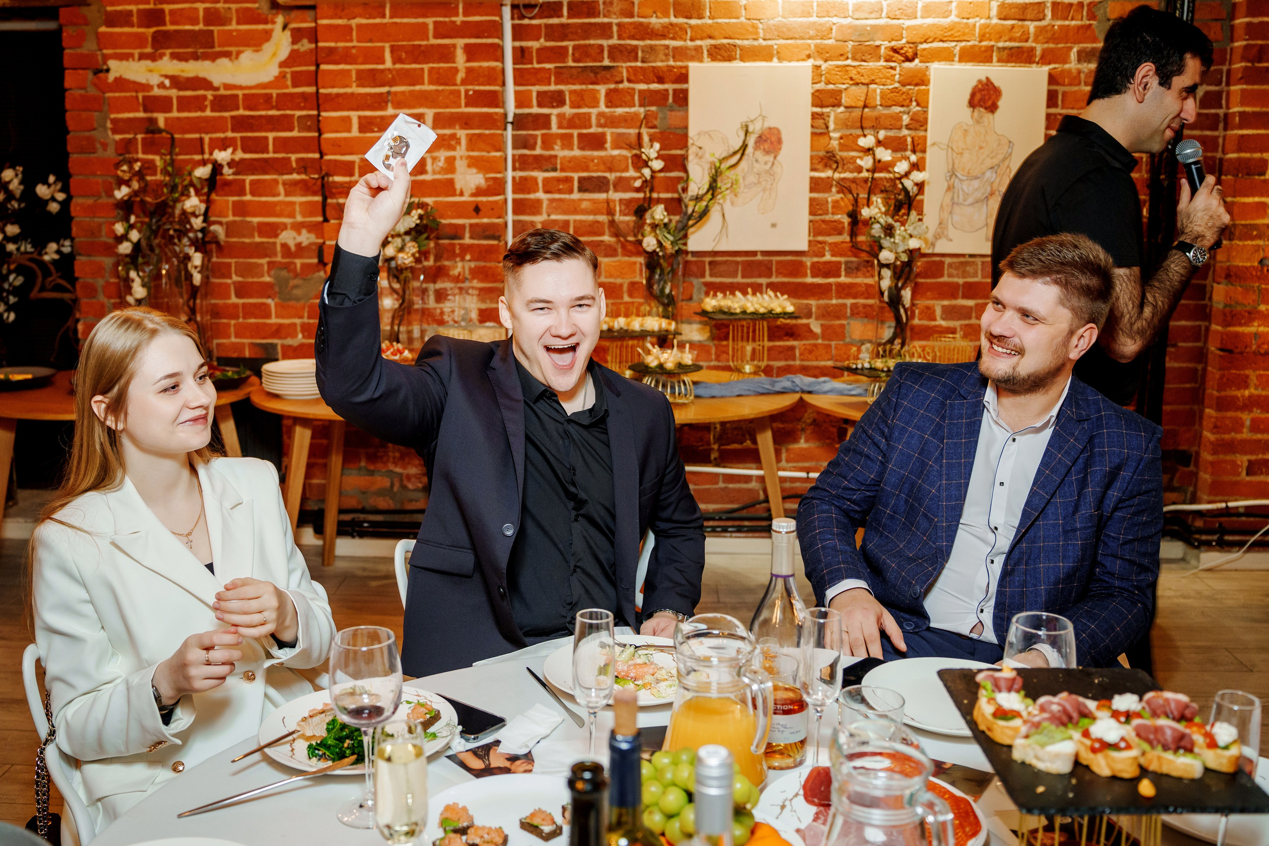 Ника и Сергей. Свадьба наоборот. Банкет. Фотограф и видеограф в Москве и Московской области Мария Вишня