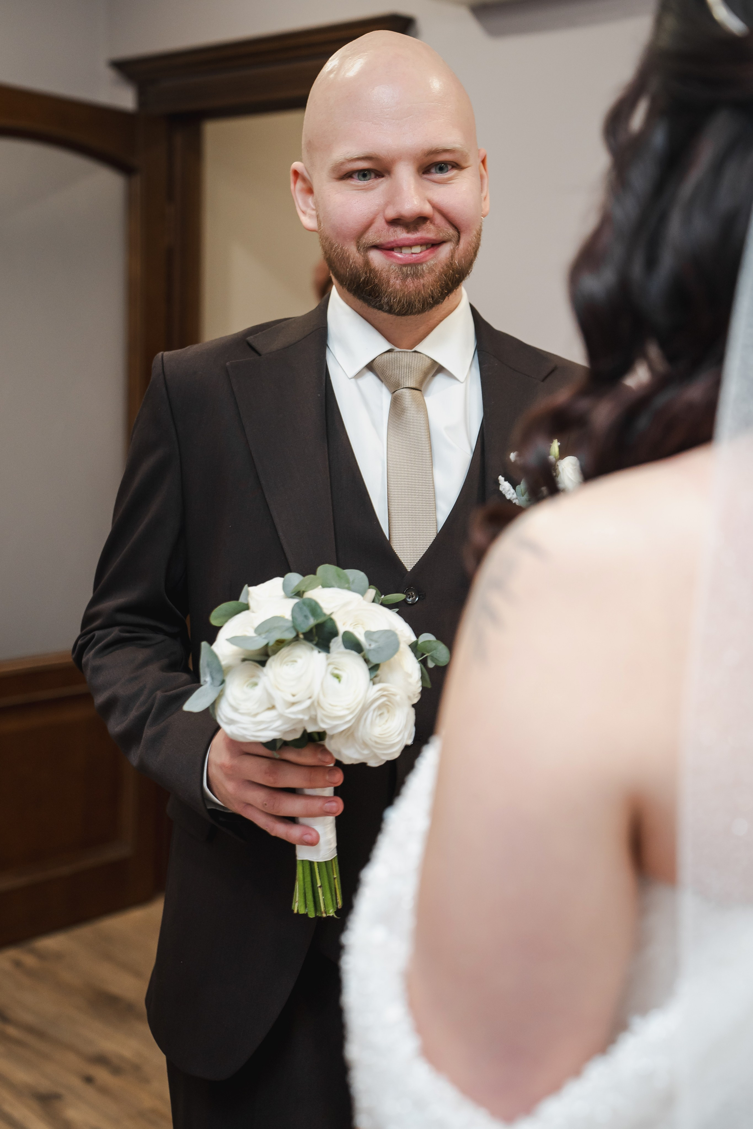 Дарина и Александр. Сборы невесты, загс, банкет. Фотограф и видеограф в Москве и Московской области Мария Вишня