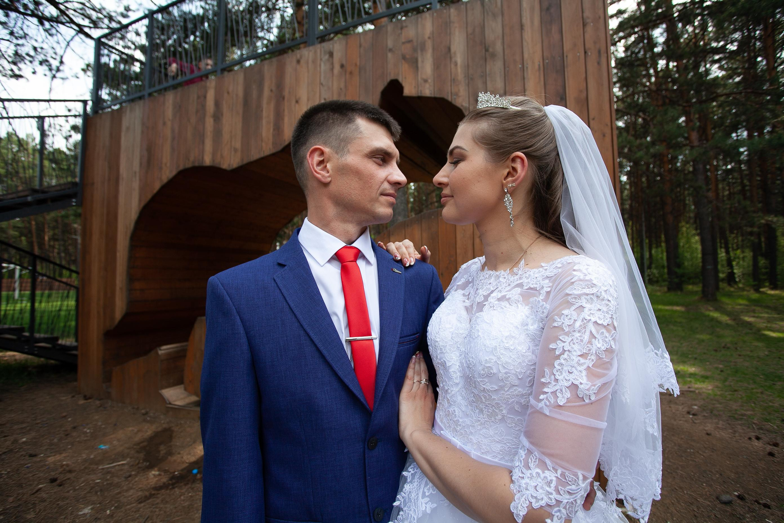 Красивая свадьба в Канске. Фотограф Дарья Локотко в Красноярске