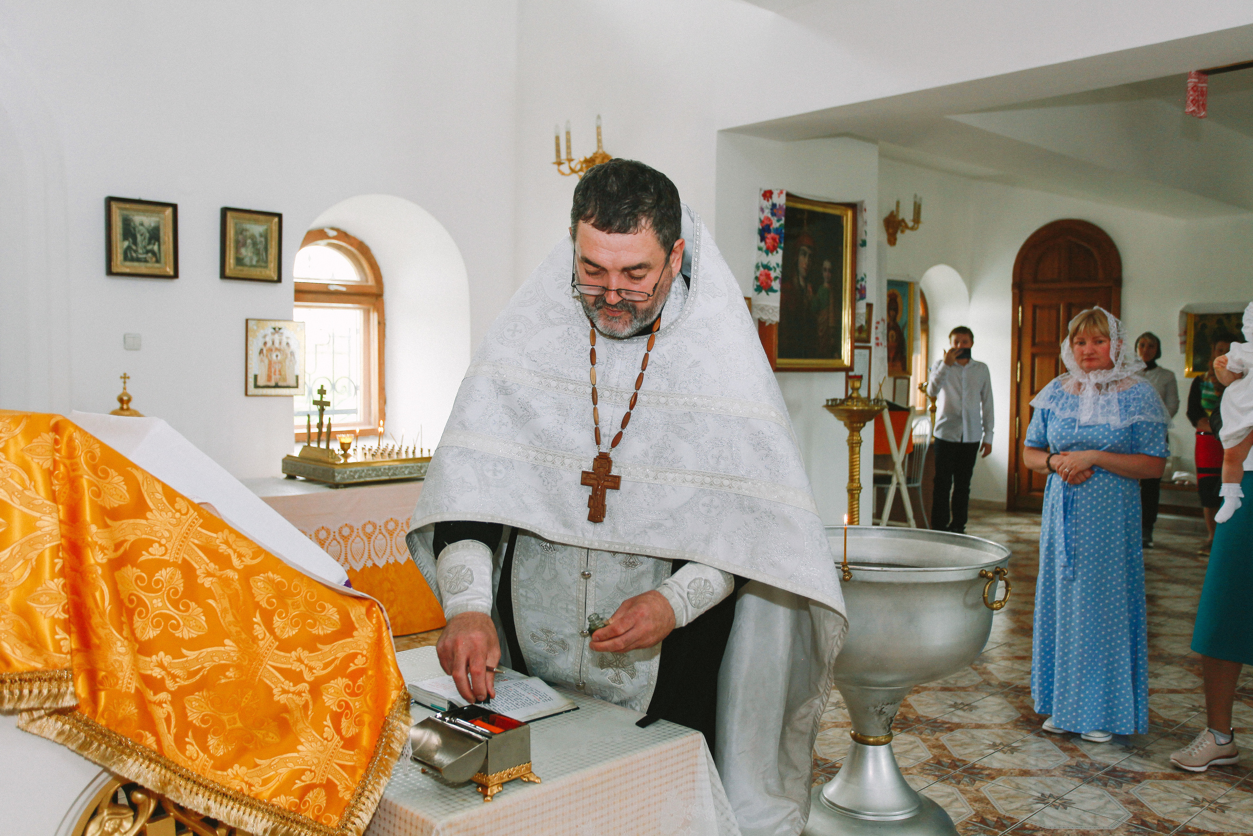 Крещение. Фотограф Дарья Локотко в Красноярске