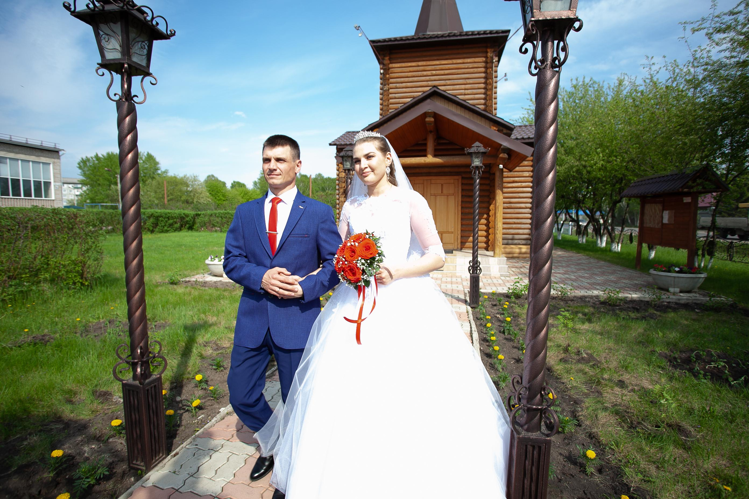 Красивая свадьба в Канске. Фотограф Дарья Локотко в Красноярске