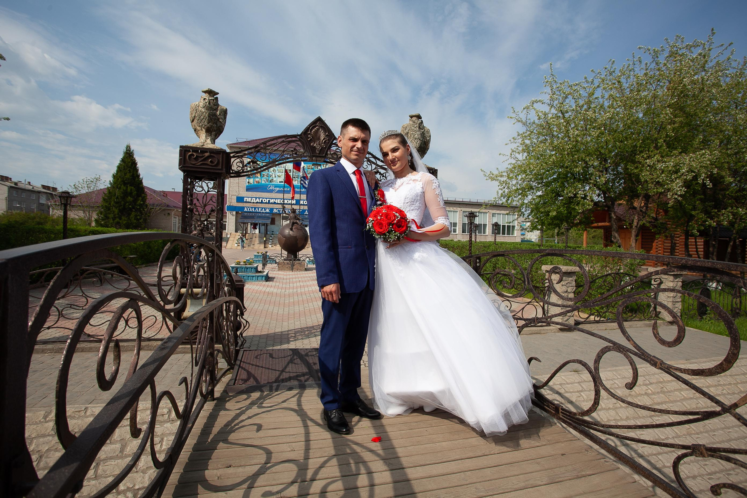 Красивая свадьба в Канске. Фотограф Дарья Локотко в Красноярске