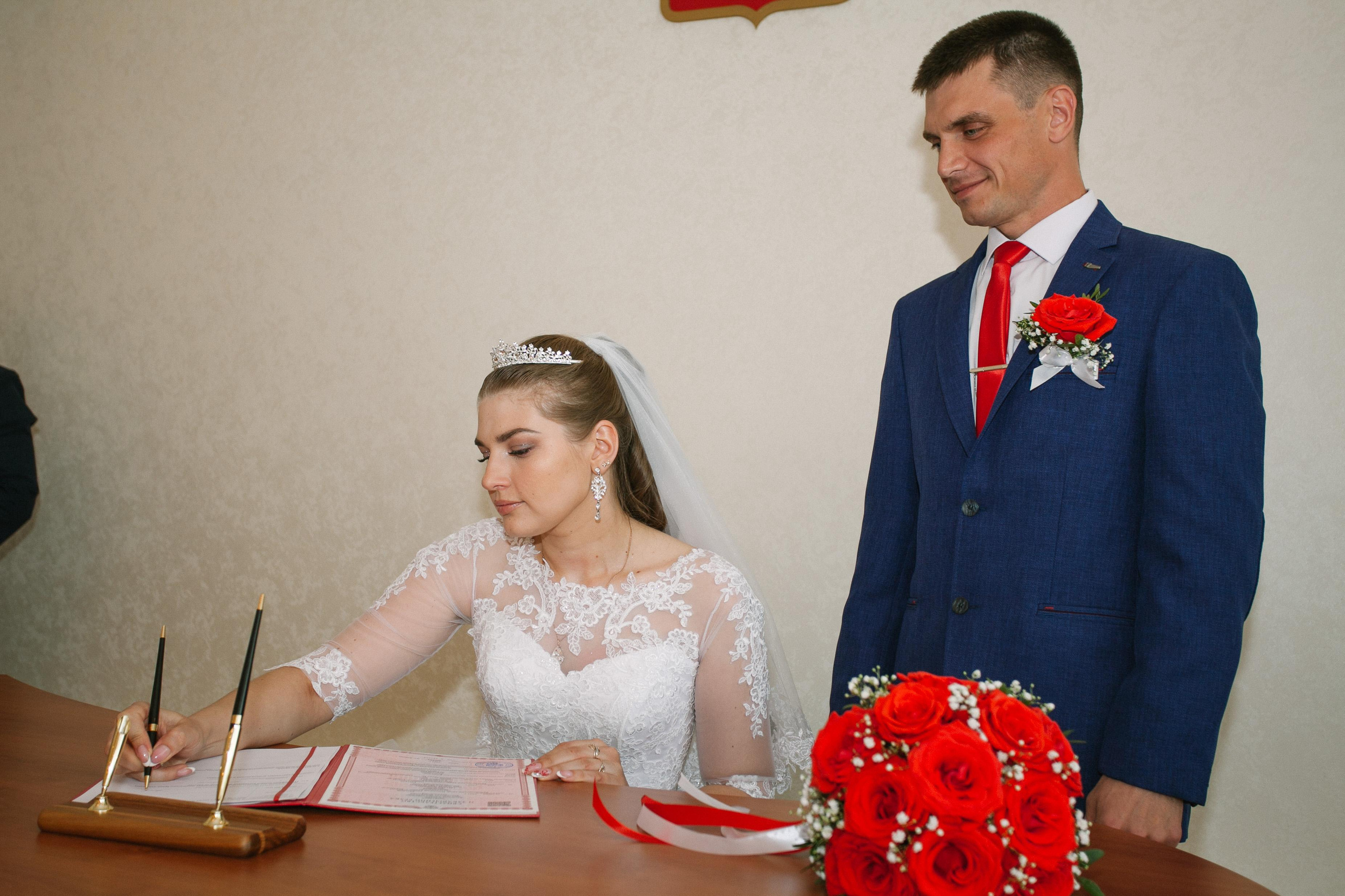 Красивая свадьба в Канске. Фотограф Дарья Локотко в Красноярске