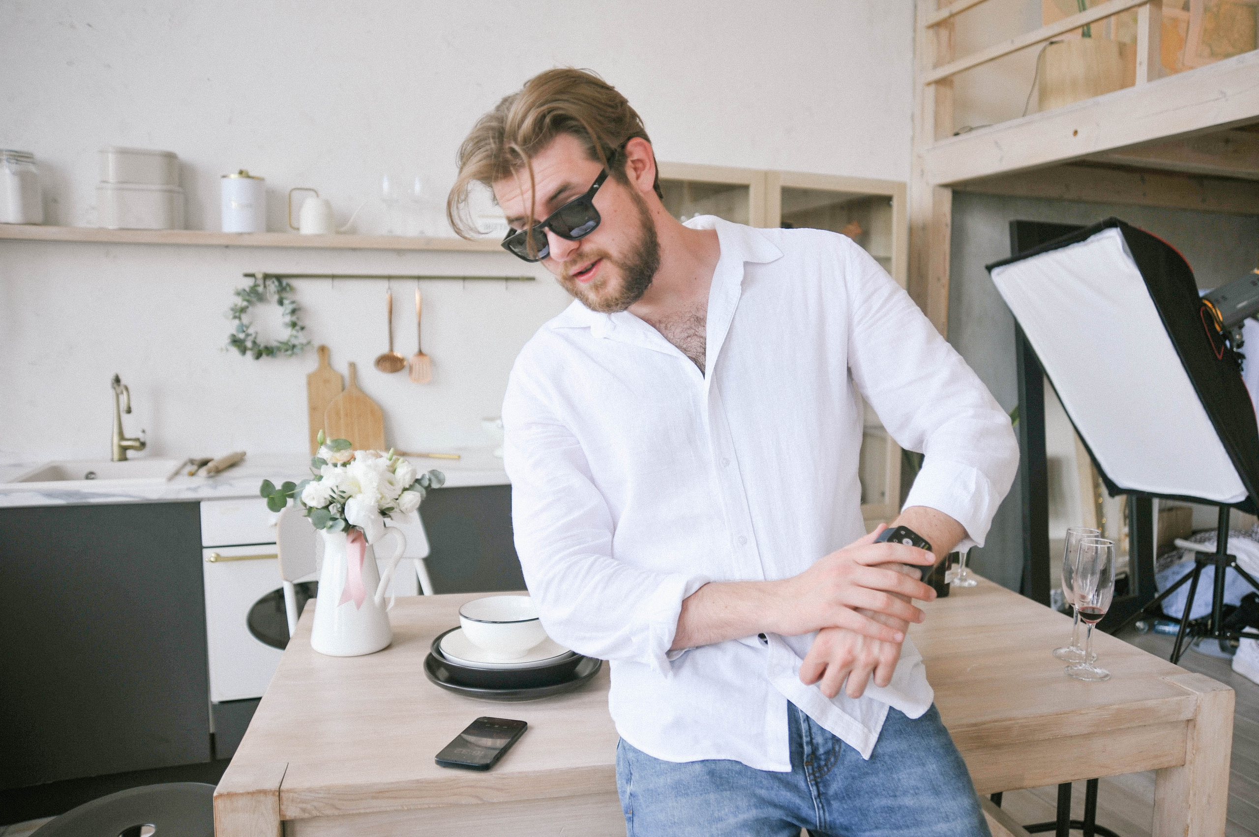 Мужской портрет. Фотограф Дарья Локотко в Красноярске